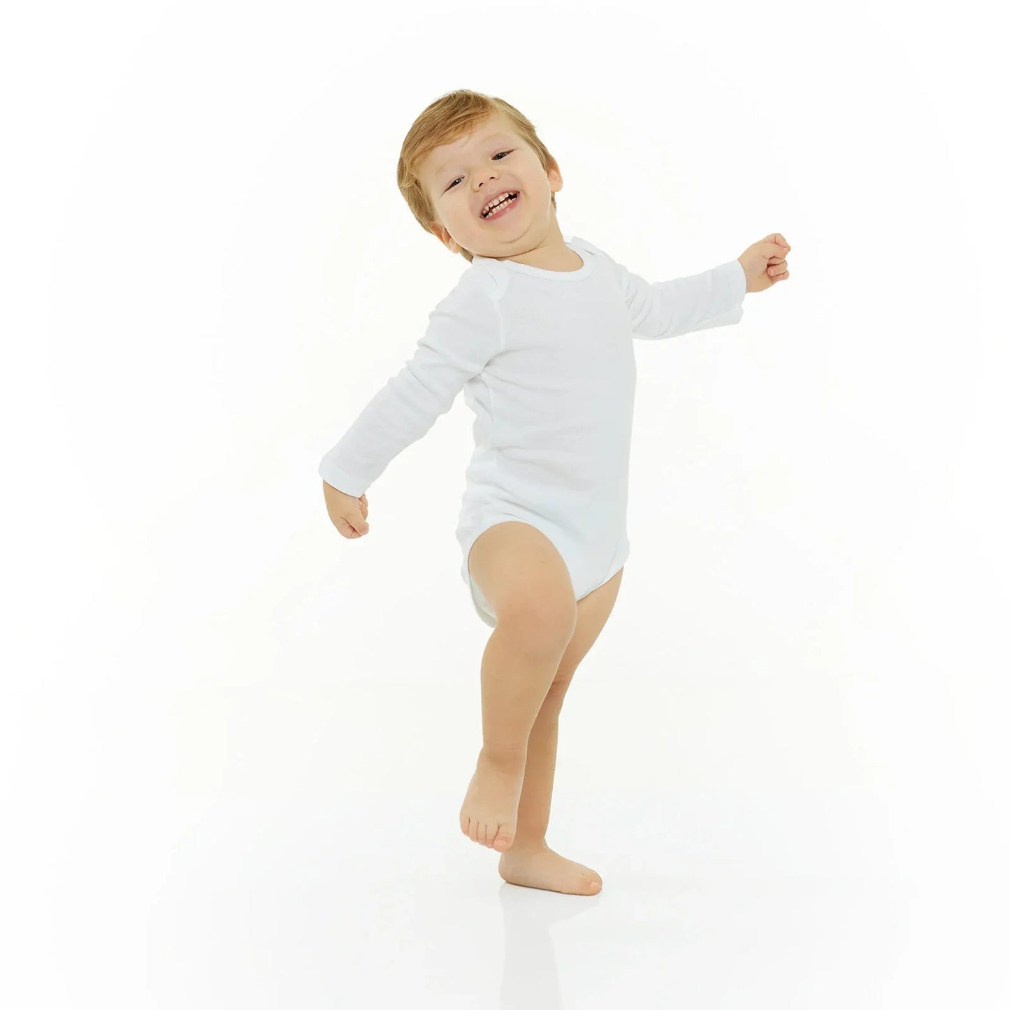HelloBaby Unisex Long Sleeve Bodysuit 5 pcs - mezetto ebebek ebebek