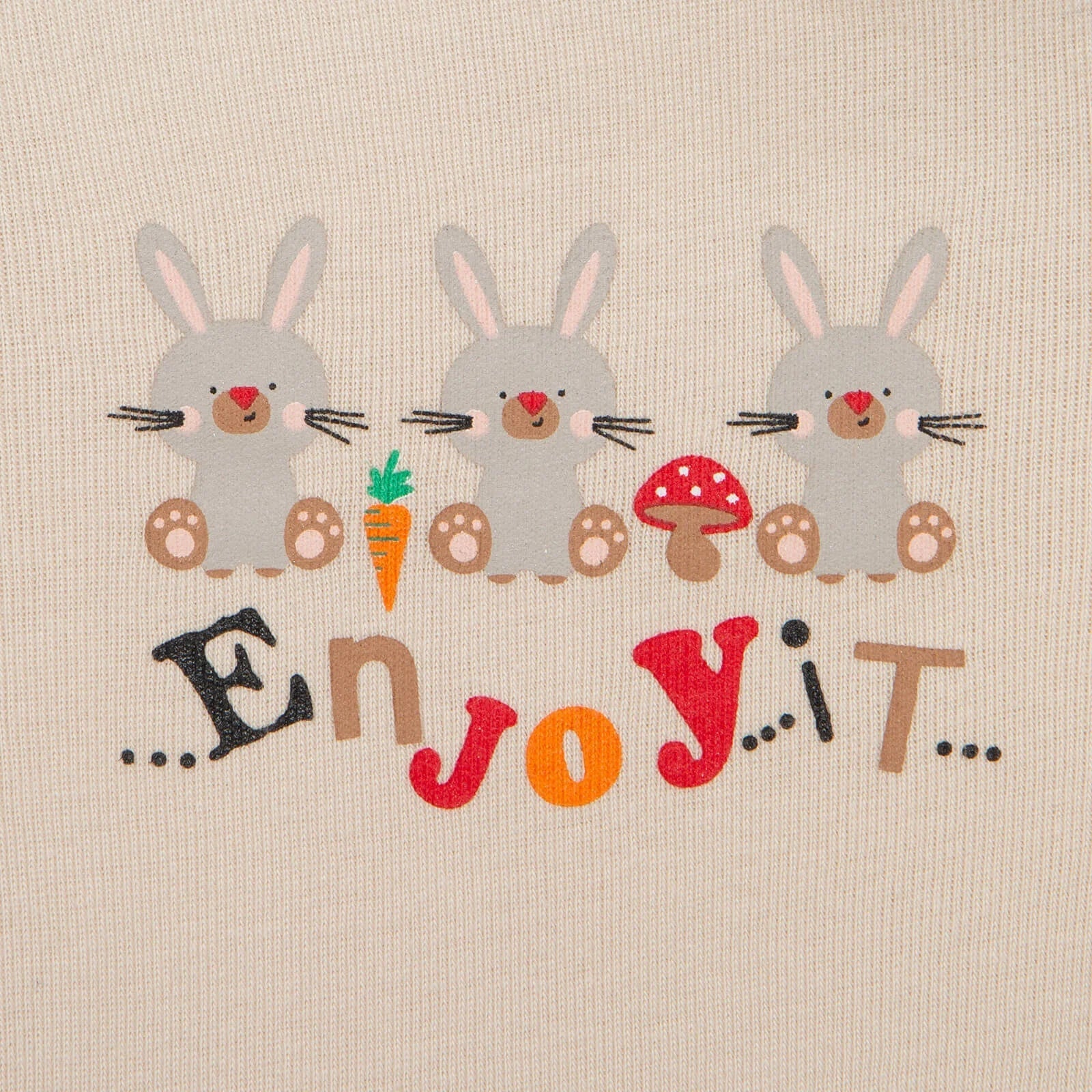HelloBaby Unisex Long Sleeve Bodysuit - Beige - mezetto ebebek ebebek