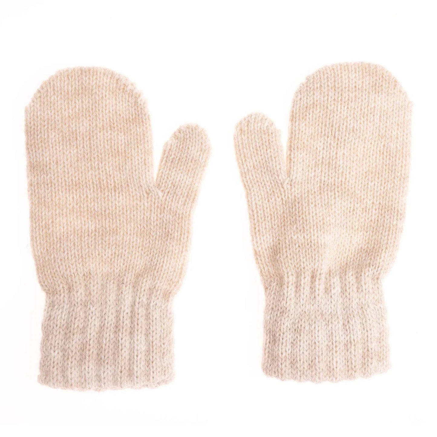 HelloBaby Unisex Mitten - Ecru - mezetto ebebek ebebek