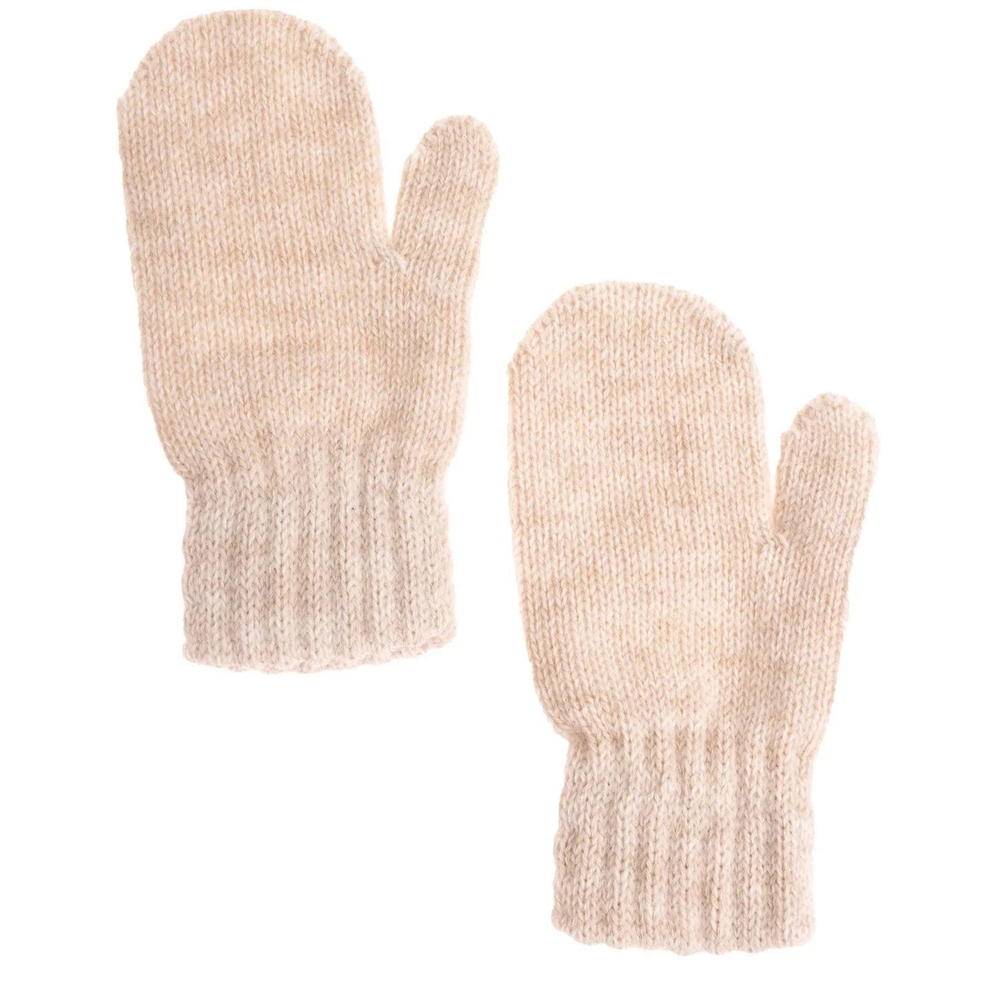 HelloBaby Unisex Mitten - Ecru - mezetto ebebek ebebek