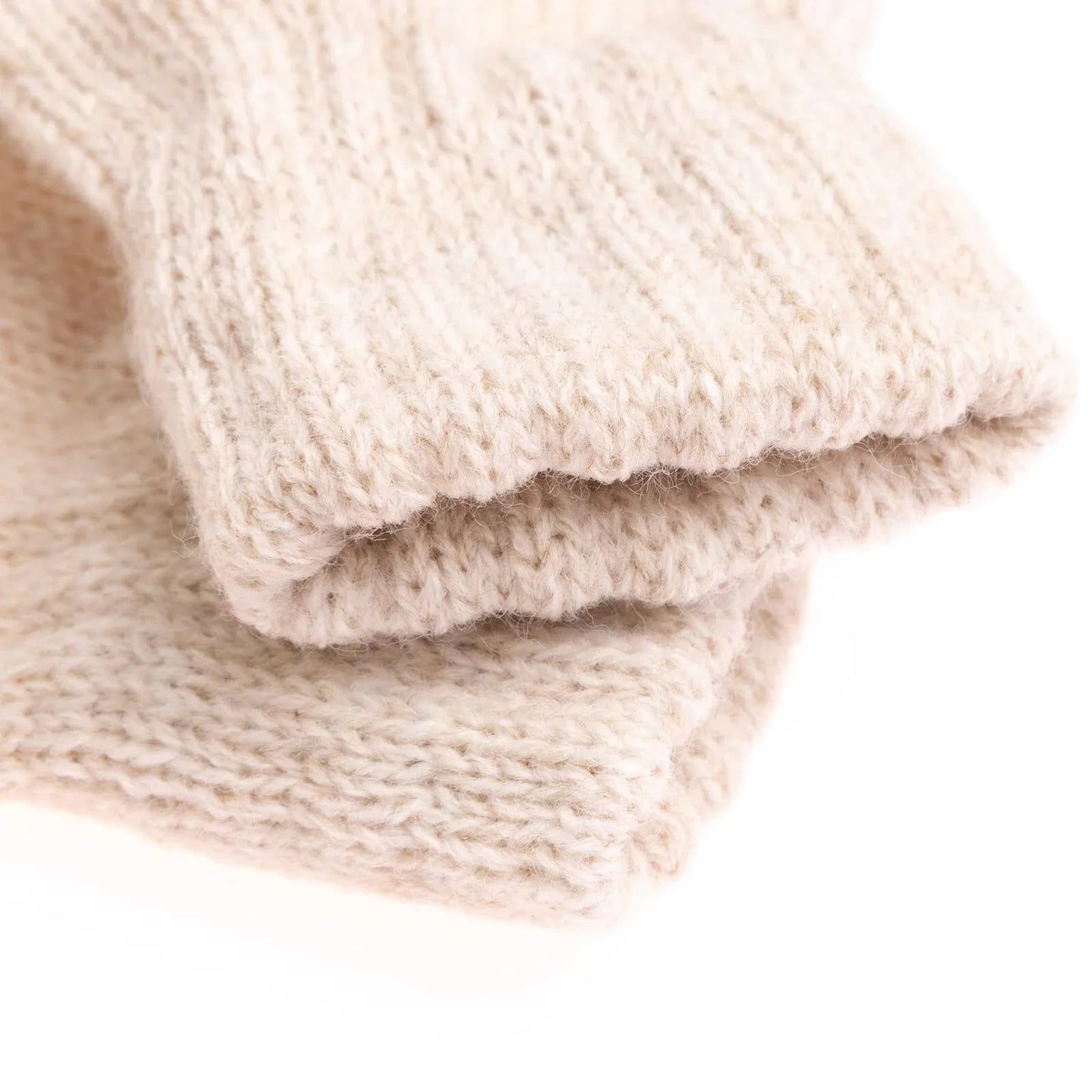 HelloBaby Unisex Mitten - Ecru - mezetto ebebek ebebek