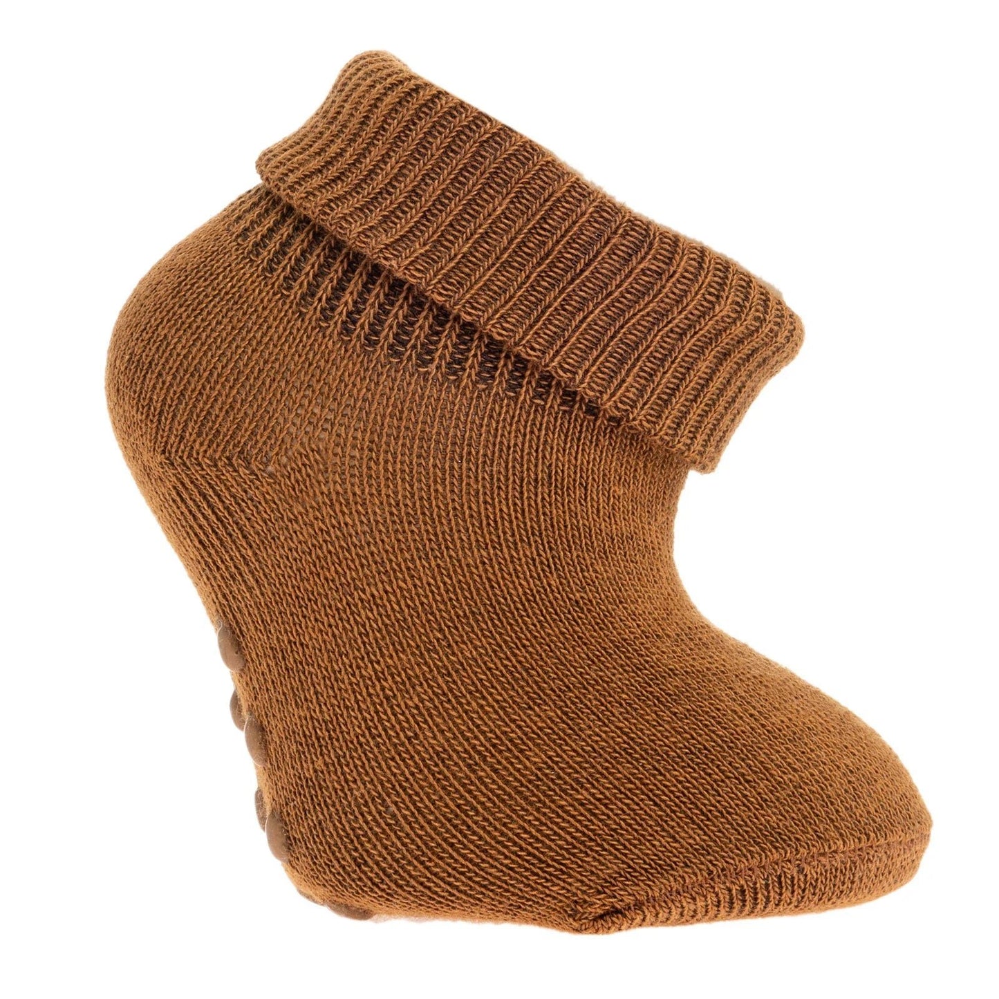 HelloBaby Unisex Pack of 3 Socks - Beige - mezetto ebebek ebebek