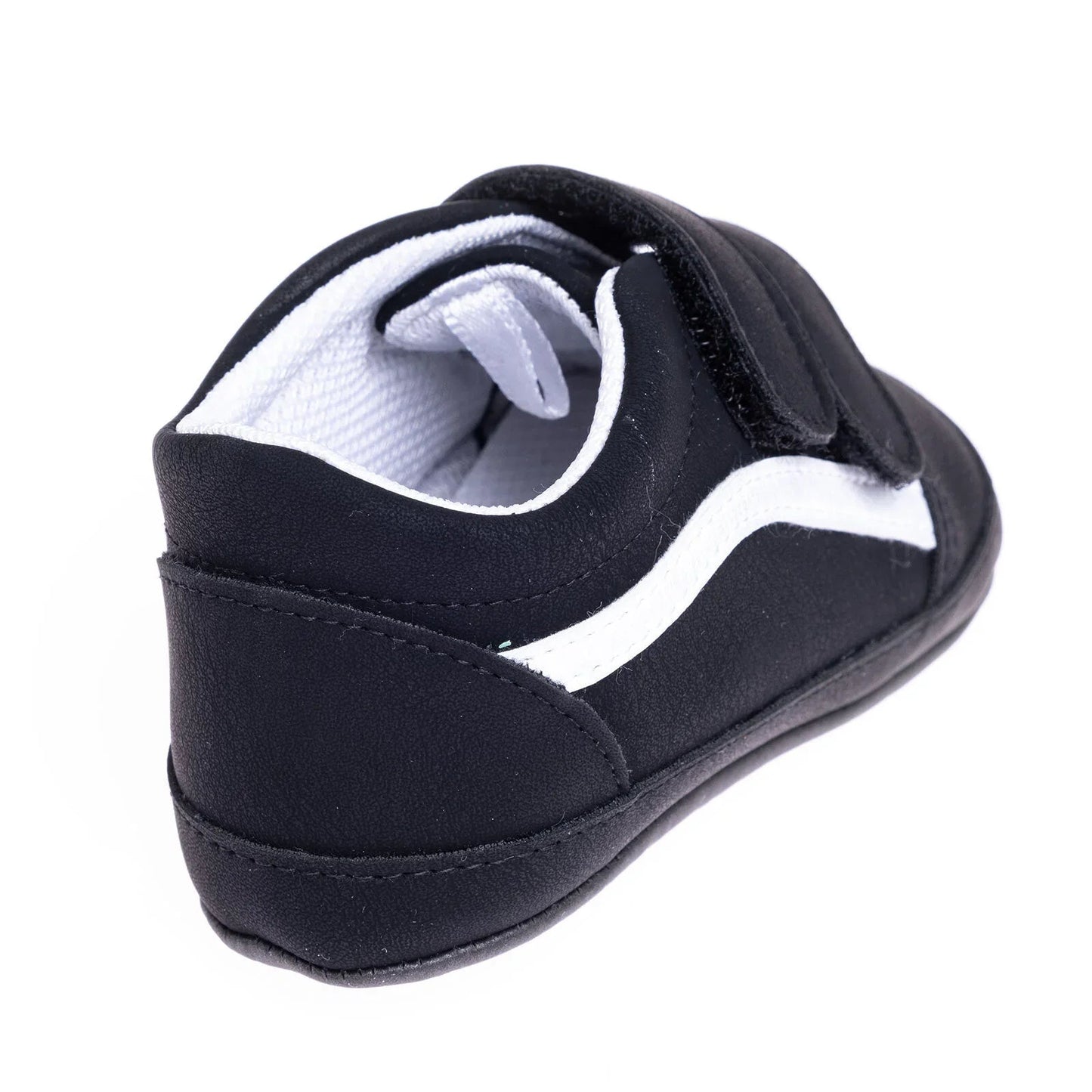 HelloBaby Unisex Prewalker Shoes - Black - mezetto ebebek ebebek