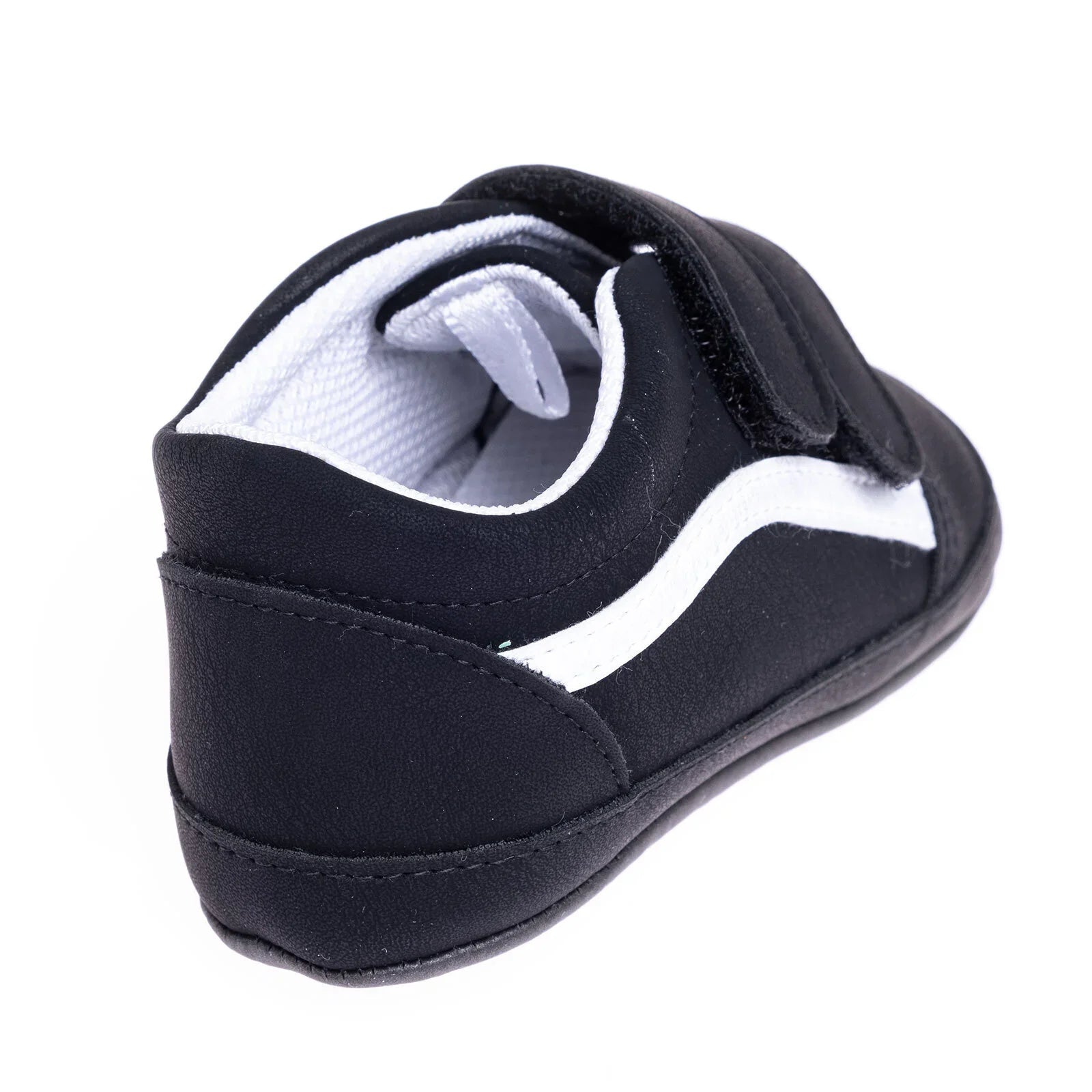 HelloBaby Unisex Prewalker Shoes - Black - mezetto ebebek ebebek