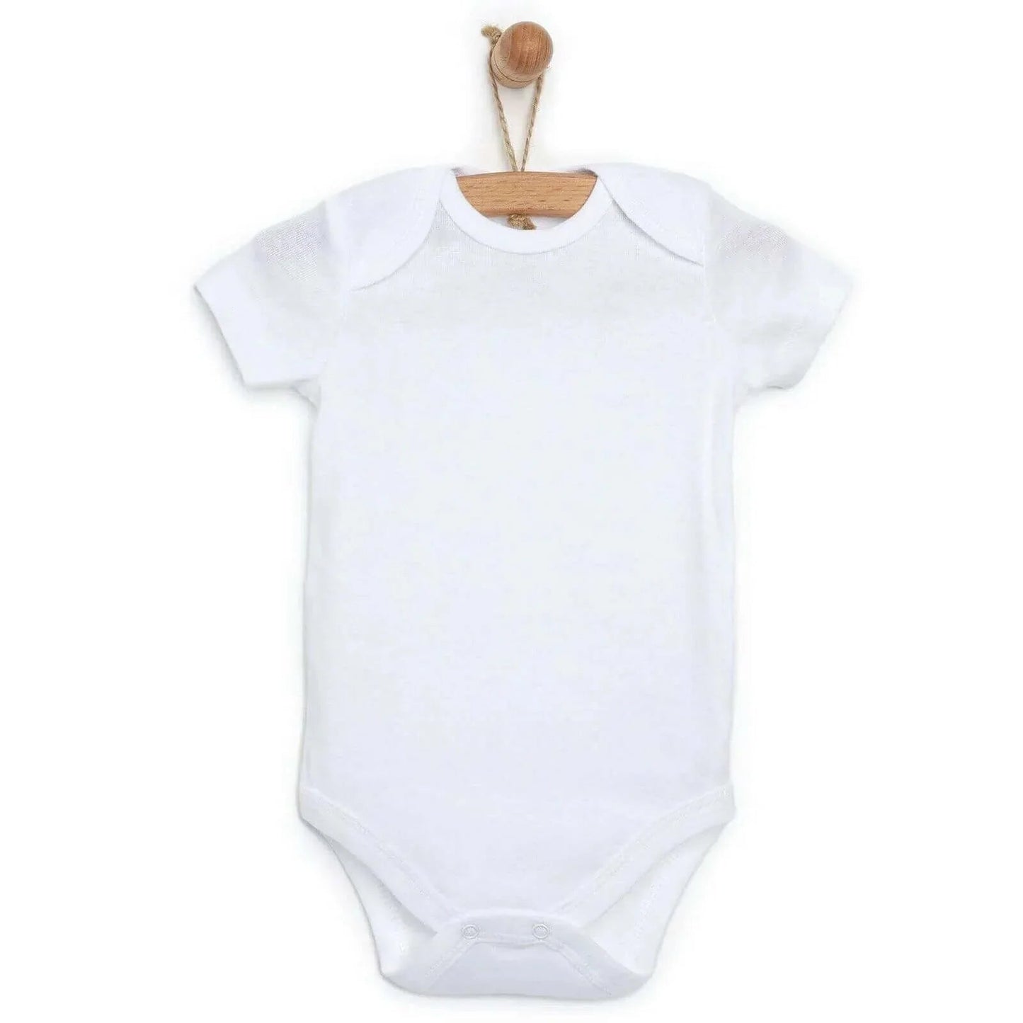 HelloBaby Unisex Short Sleeve Bodysuit 5 pcs - mezetto ebebek ebebek