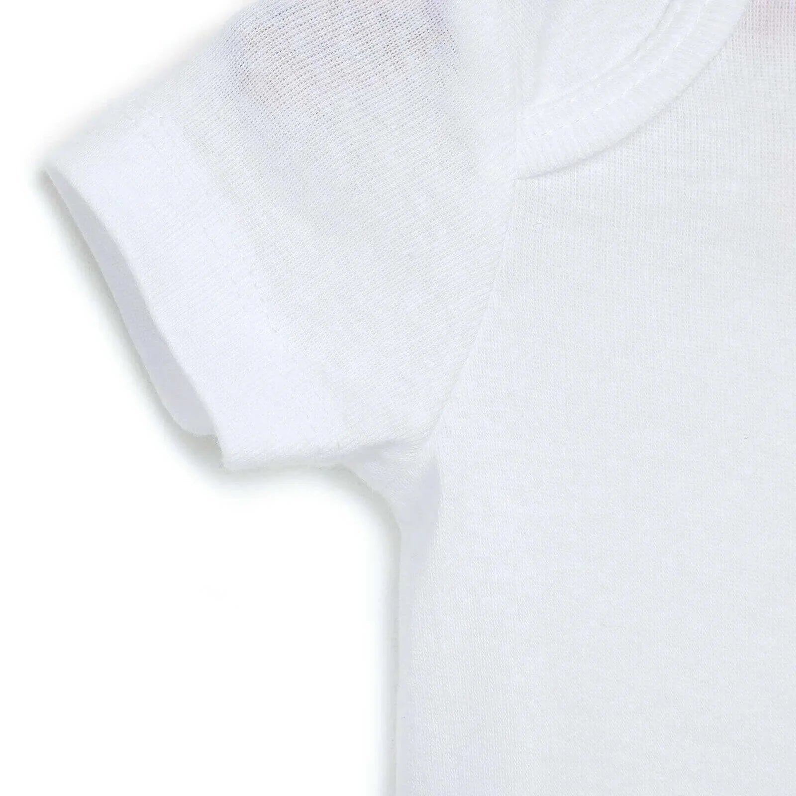 HelloBaby Unisex Short Sleeve Bodysuit 5 pcs - mezetto ebebek ebebek