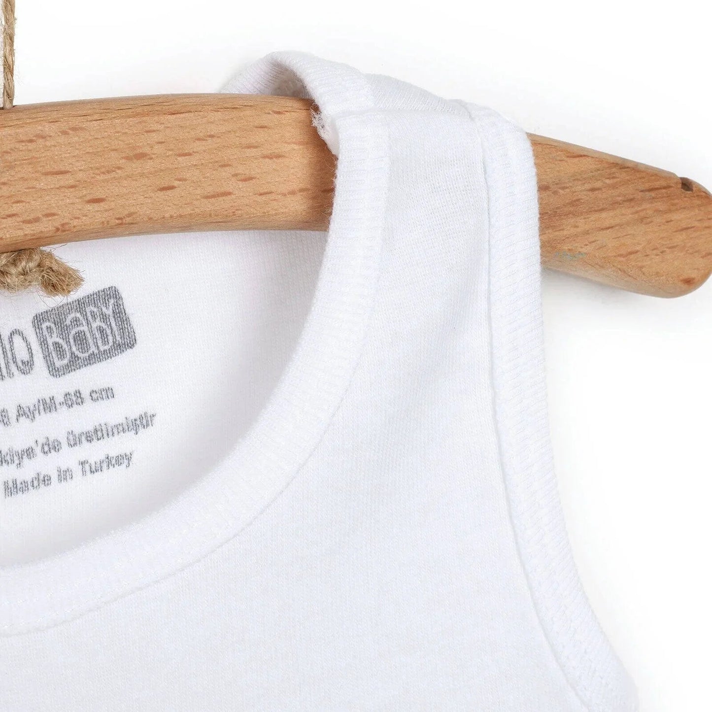 HelloBaby Unisex Sleeveless Bodysuit 5 pcs - mezetto ebebek ebebek
