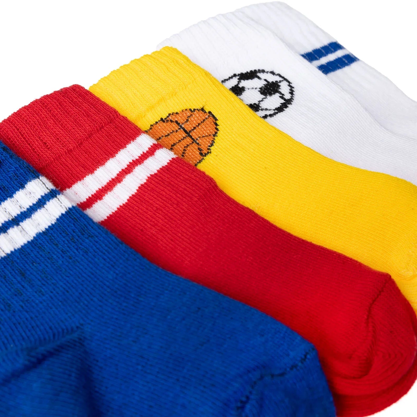 HelloBaby Unisex Socks 5 pcs - Red - mezetto ebebek ebebek