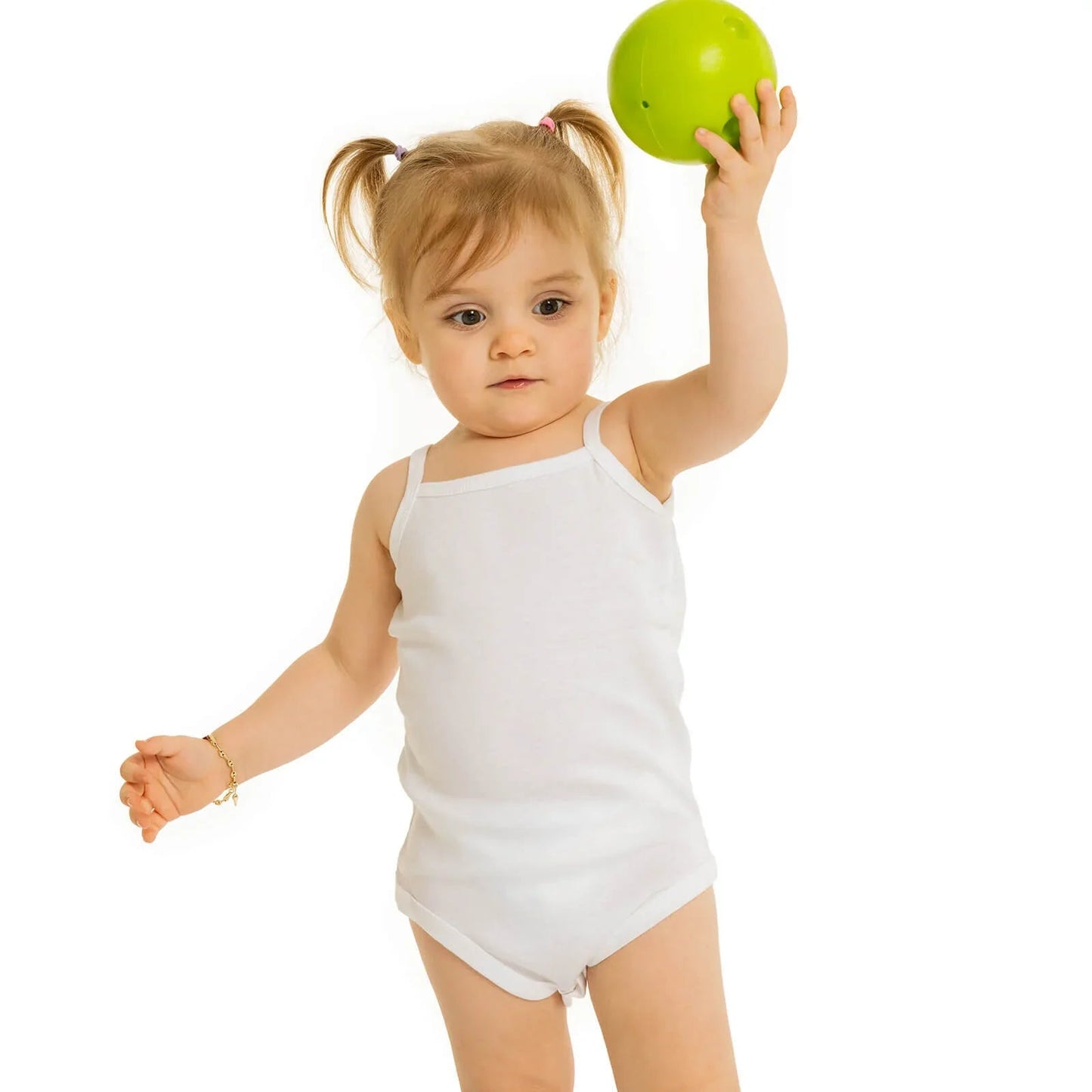 HelloBaby Unisex Strappy Bodysuit 5 pcs - mezetto ebebek ebebek