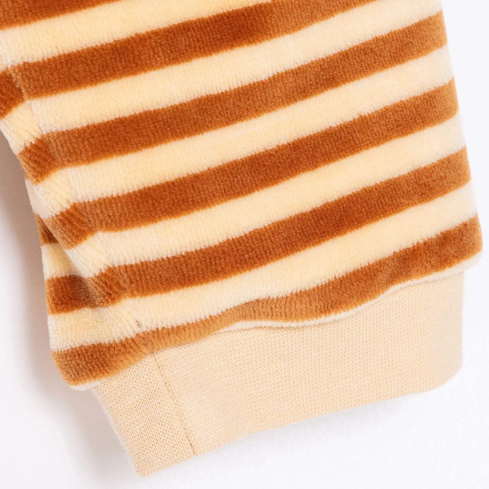 HelloBaby Velvet Pyjama Set - Light Brown - mezetto ebebek ebebek