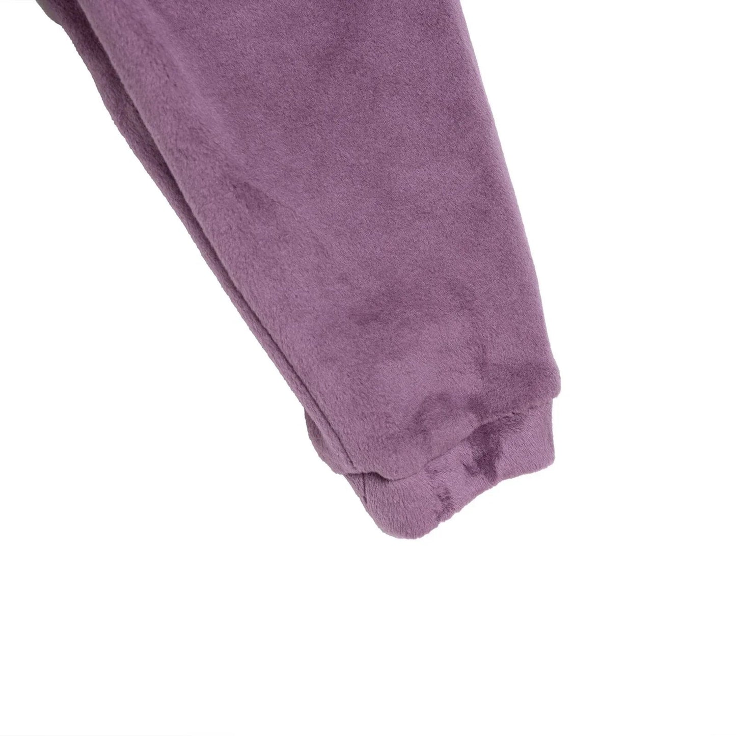HelloBaby Velvet Pyjamas - Purple - mezetto ebebek ebebek