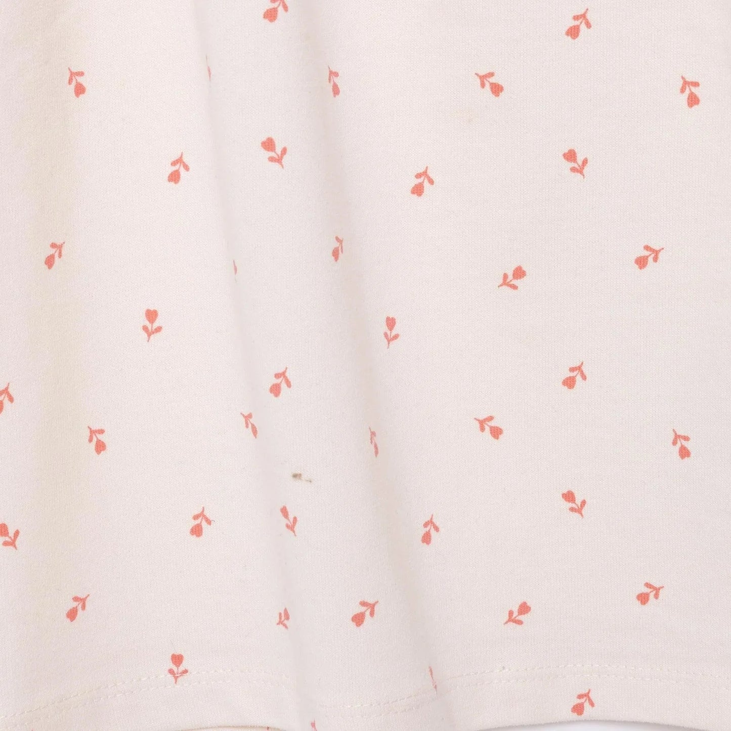 HelloBaby Winter Cherry Dress - Ecru Printed - mezetto ebebek ebebek
