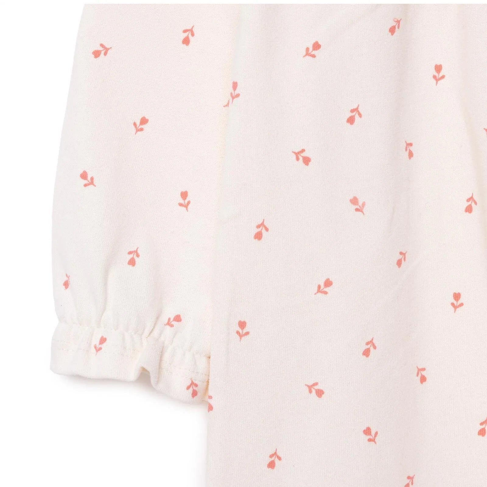 HelloBaby Winter Cherry Dress - Ecru Printed - mezetto ebebek ebebek