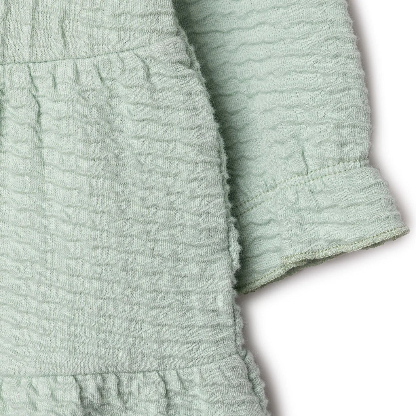 HelloBaby Winter Cherry Dress - Green - mezetto ebebek ebebek