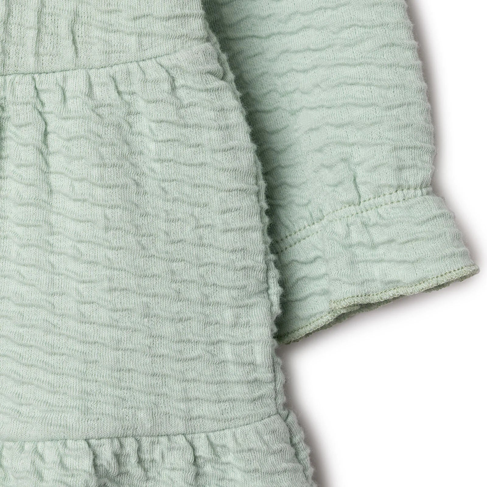 HelloBaby Winter Cherry Dress - Green - mezetto ebebek ebebek
