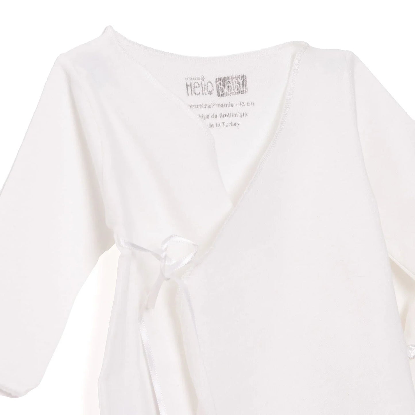 HelloBaby Wrapover Top 2 - Pack - Ecru - mezetto ebebek ebebek