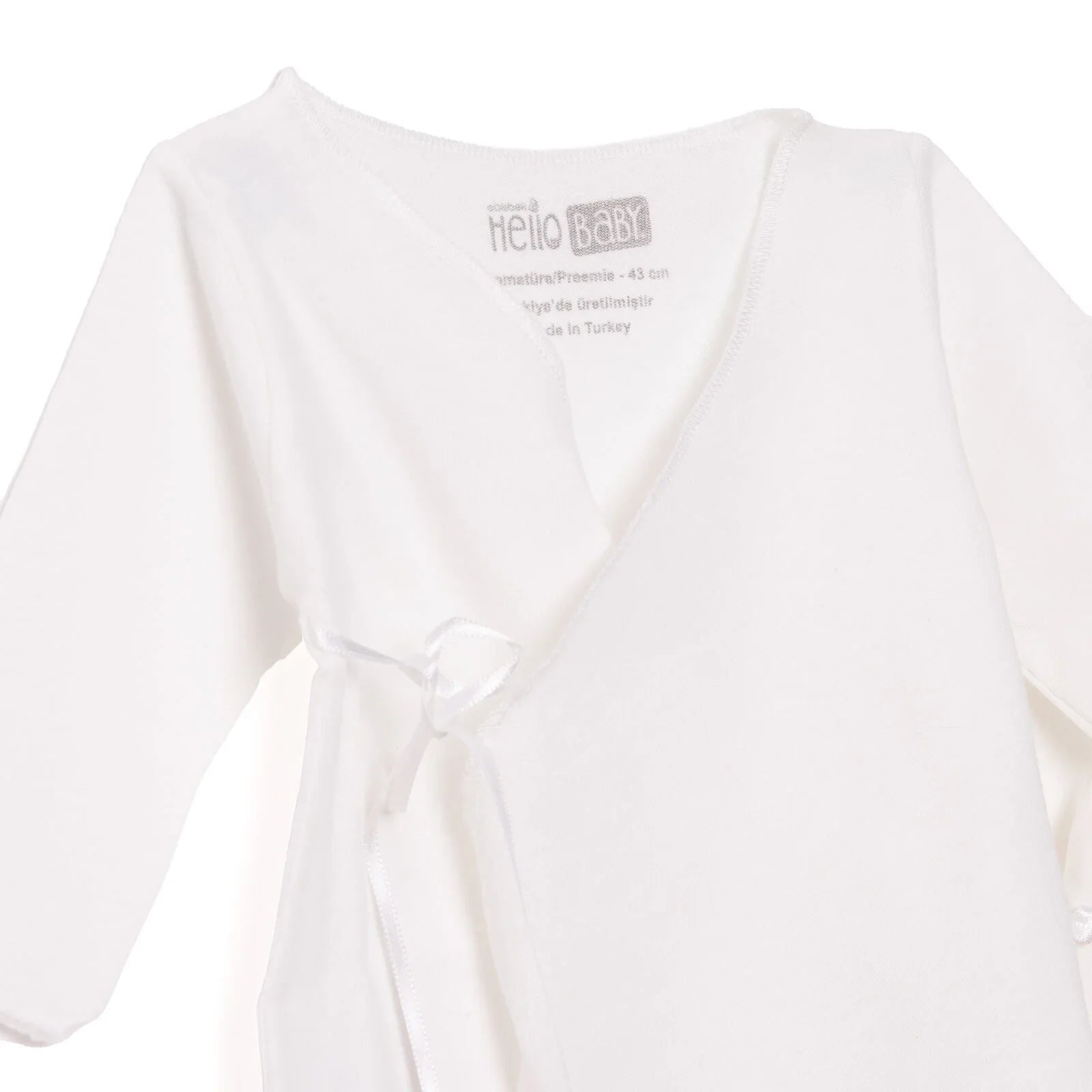 HelloBaby Wrapover Top 2 - Pack - Ecru - mezetto ebebek ebebek