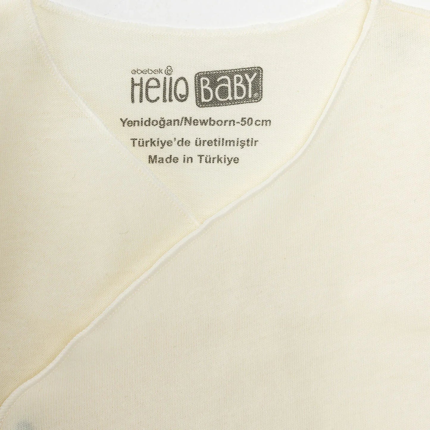 HelloBaby Wrapover Top 2 - Pack - Ecru - mezetto ebebek ebebek