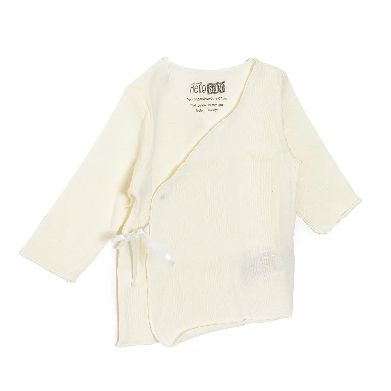HelloBaby Wrapover Top 2 - Pack - Ecru - mezetto ebebek ebebek