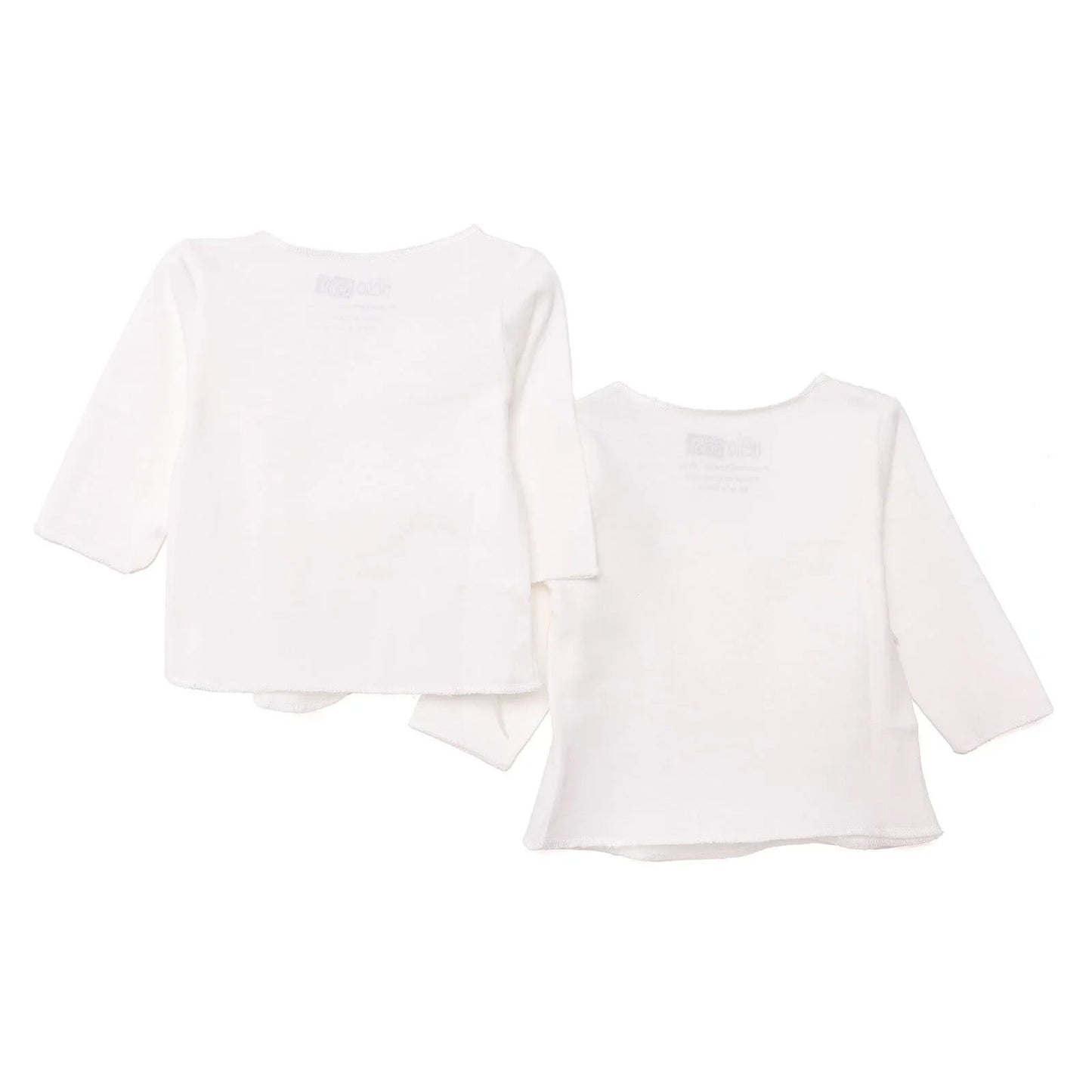 HelloBaby Wrapover Top 2 - Pack - Ecru - mezetto ebebek ebebek