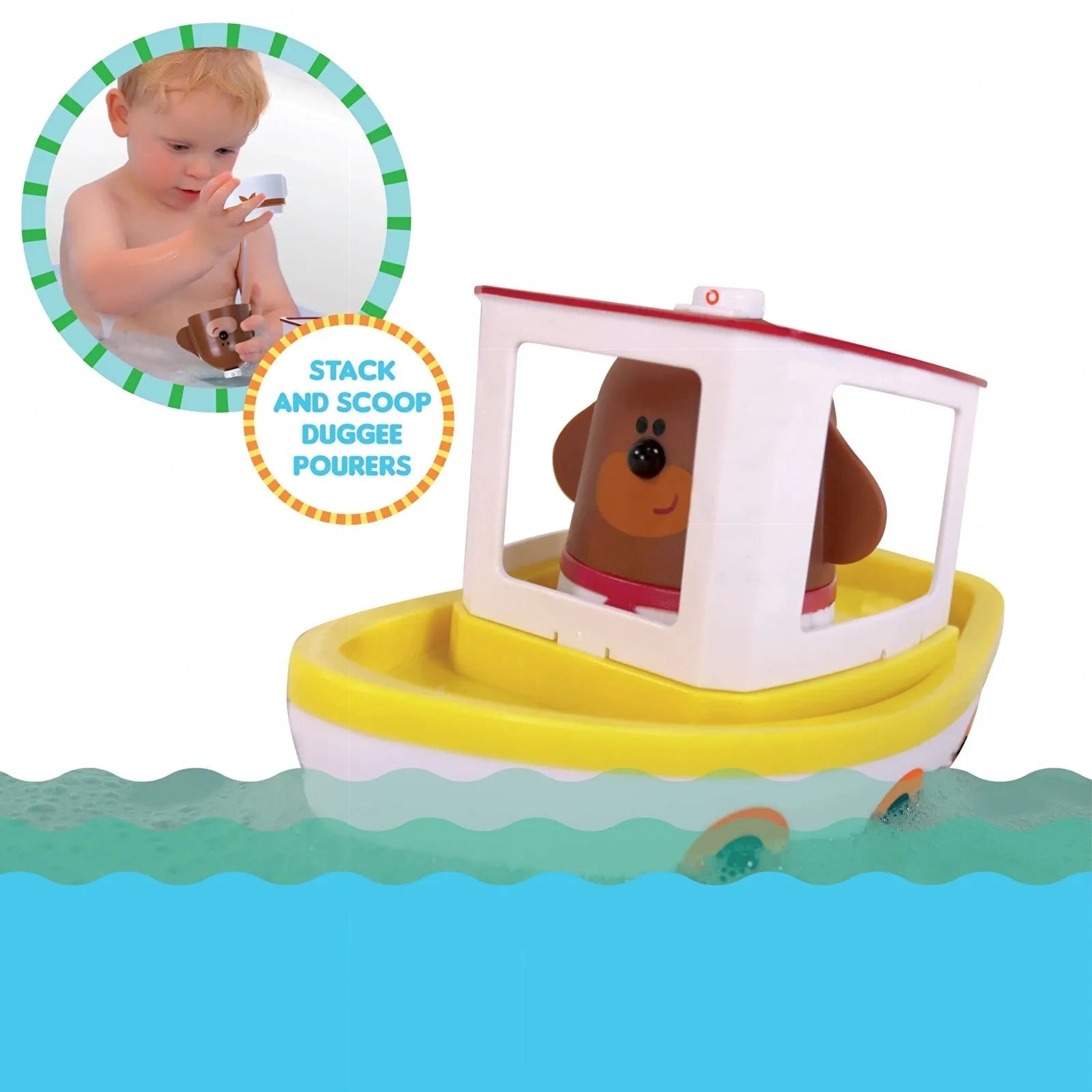 Hey Duggee Lightshow River Boat - mezetto ebebek ebebek