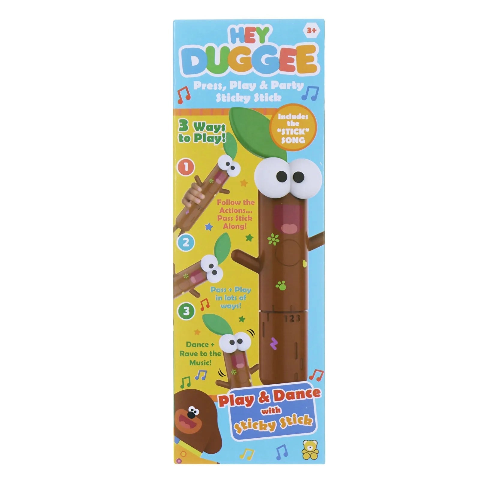 Hey Duggee Press, Play and Party Sticky Stick - mezetto ebebek ebebek