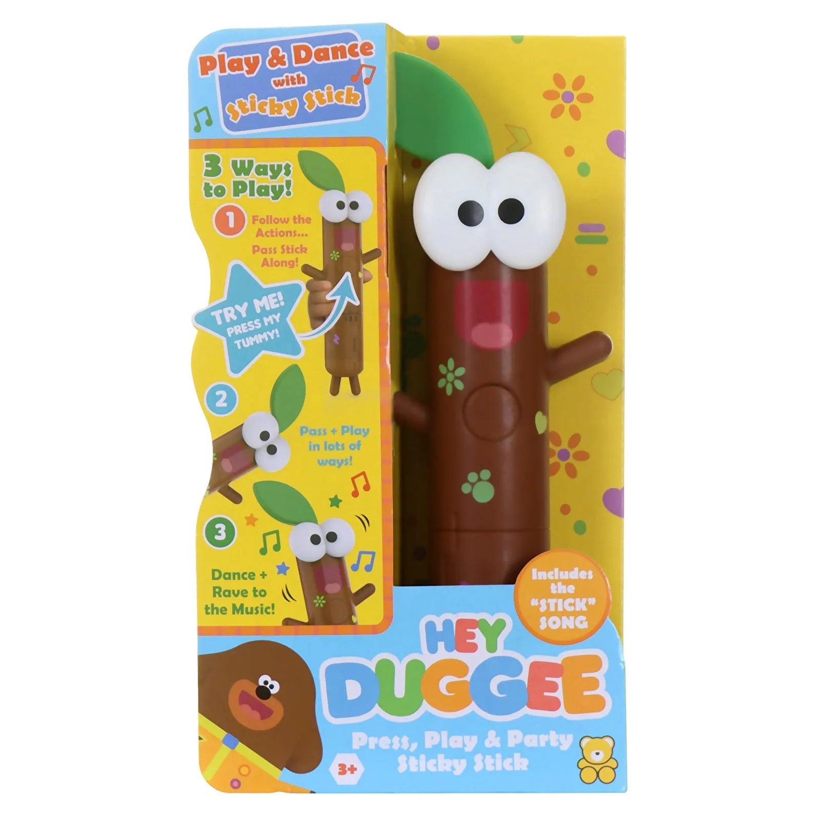 Hey Duggee Press, Play and Party Sticky Stick - mezetto ebebek ebebek