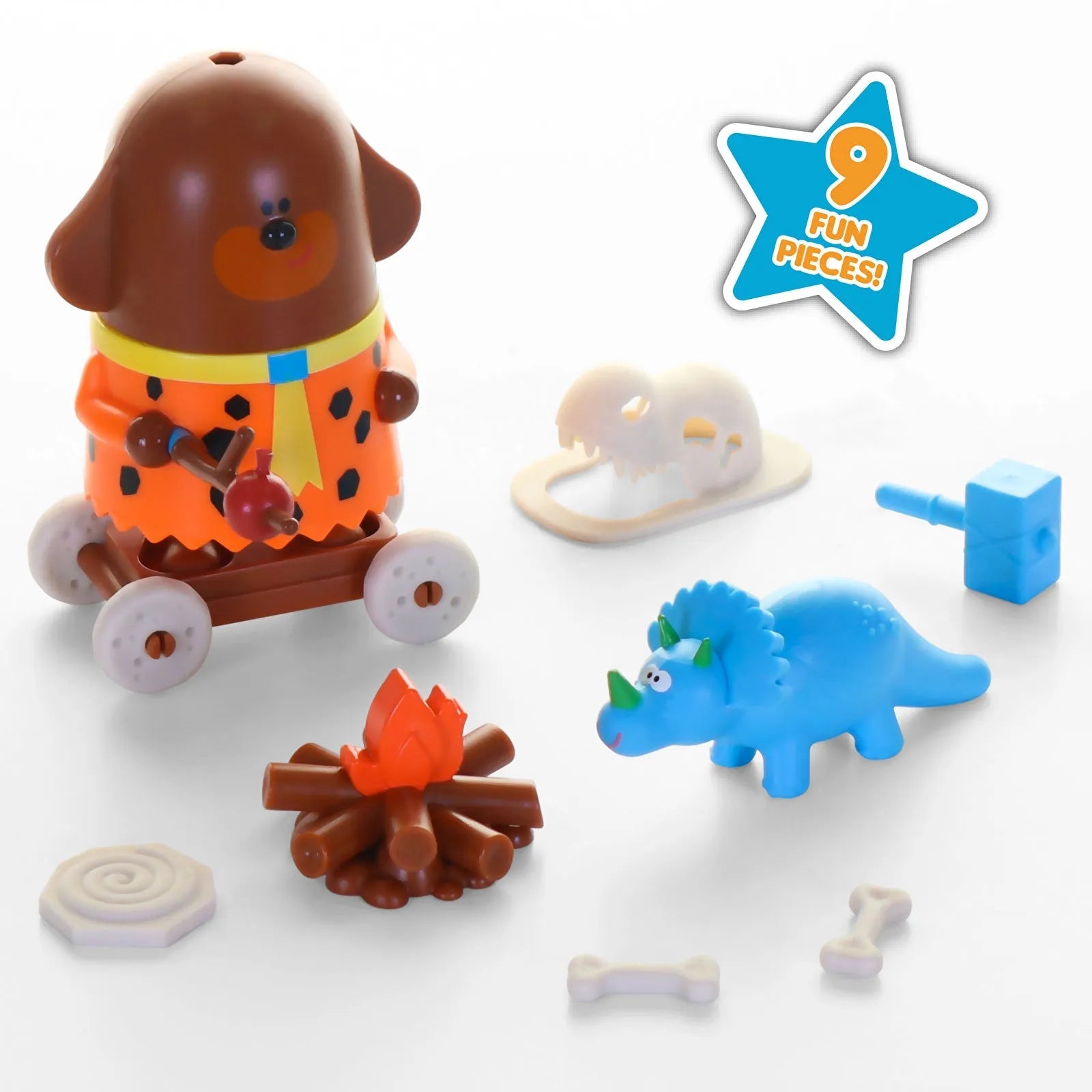 Hey Duggee Secret Surprise Take and Play Set Dinosaurs with Duggee - mezetto ebebek ebebek