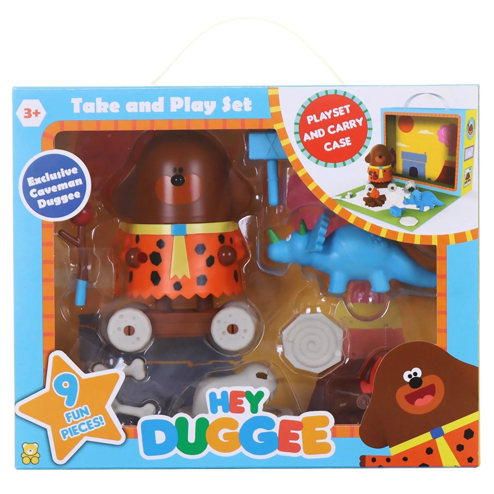 Hey Duggee Secret Surprise Take and Play Set Dinosaurs with Duggee - mezetto ebebek ebebek