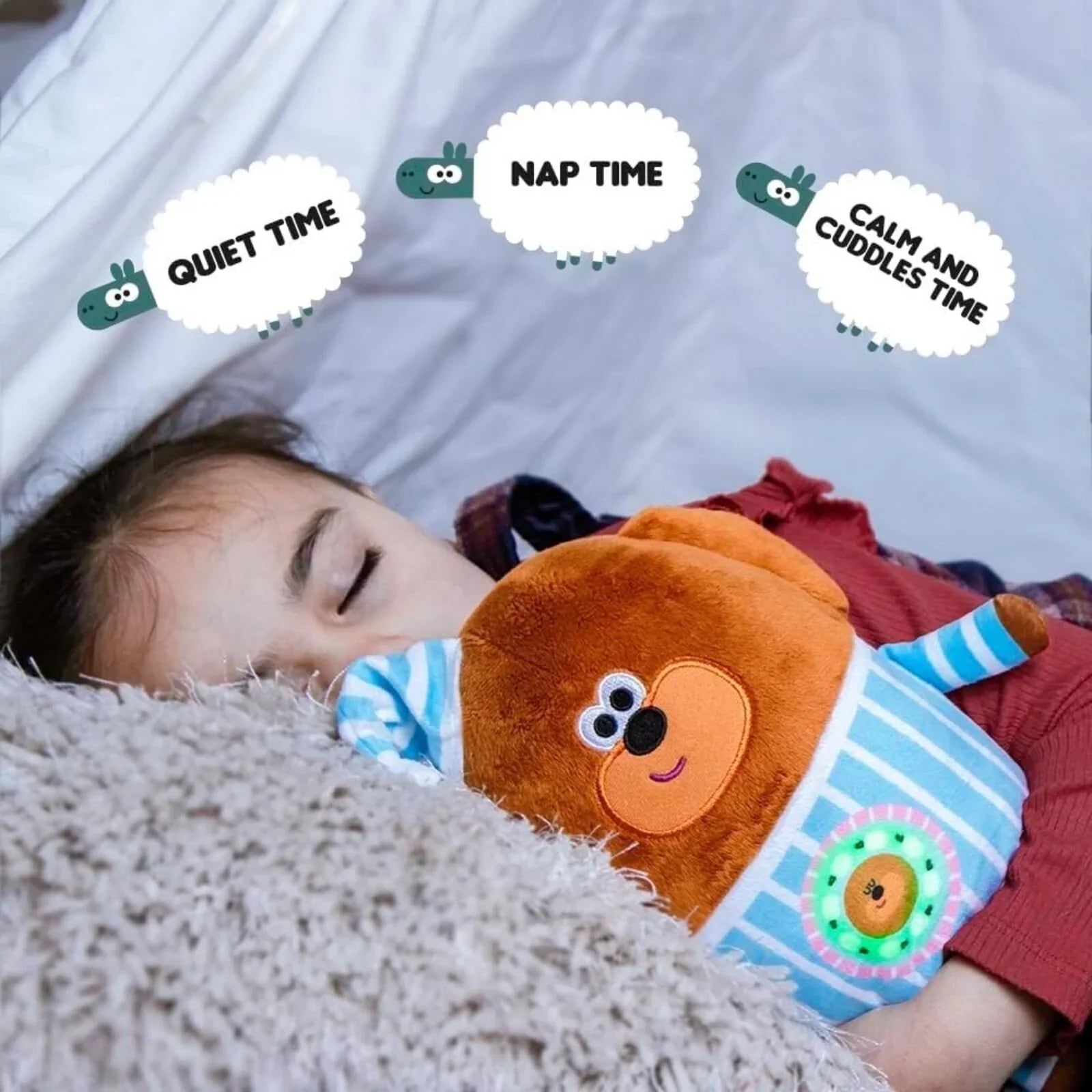 Hey Duggee Sleepy Time Soft Toy - mezetto ebebek ebebek