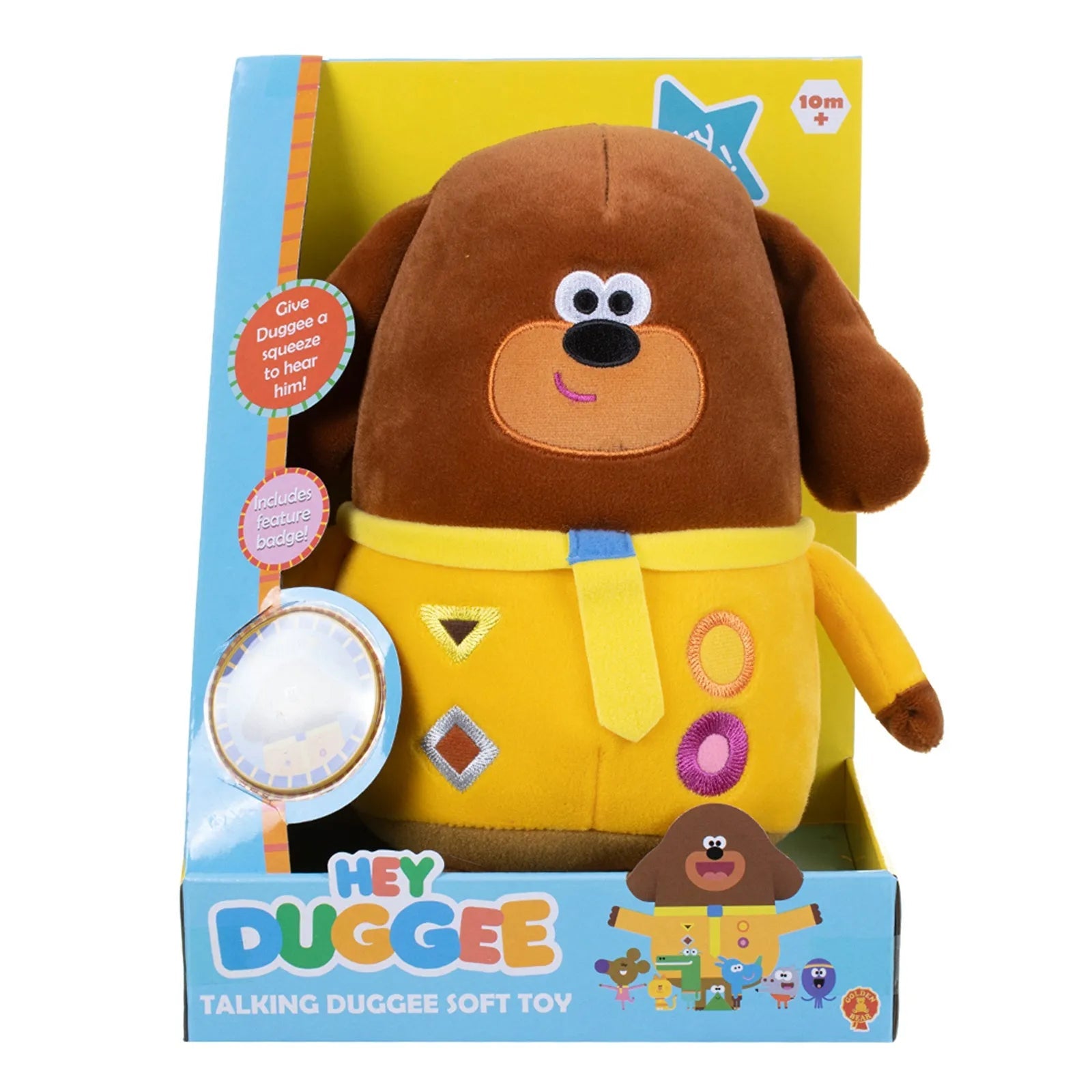 Hey Duggee Talking Duggee Soft Toy - mezetto ebebek ebebek