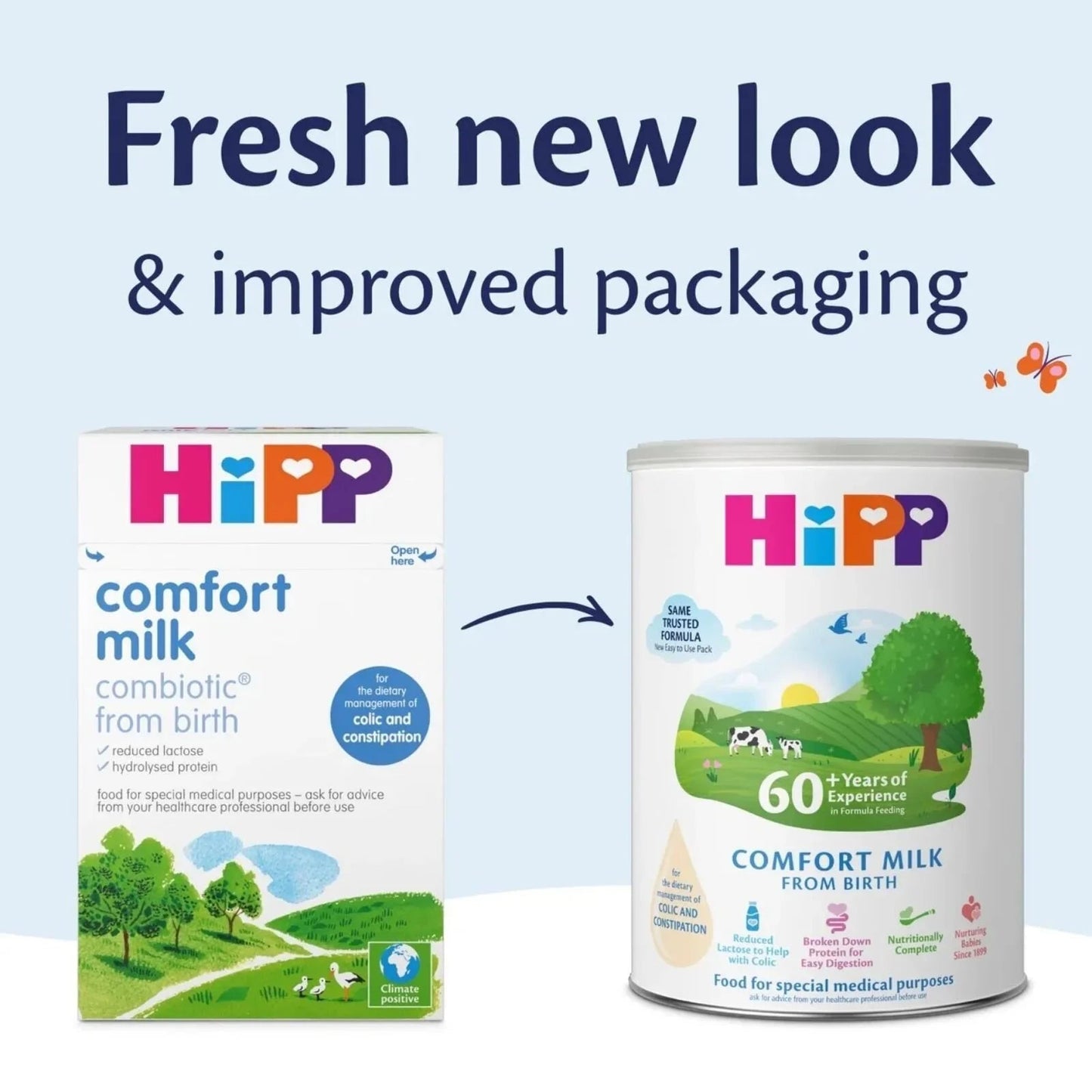 HiPP Comfort Baby Milk Formula from Birth 800g - mezetto ebebek ebebek