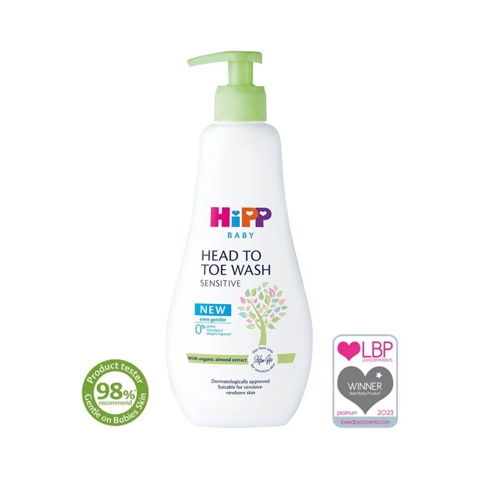 HiPP Head to Toe Baby Wash 400ml - mezetto ebebek ebebek