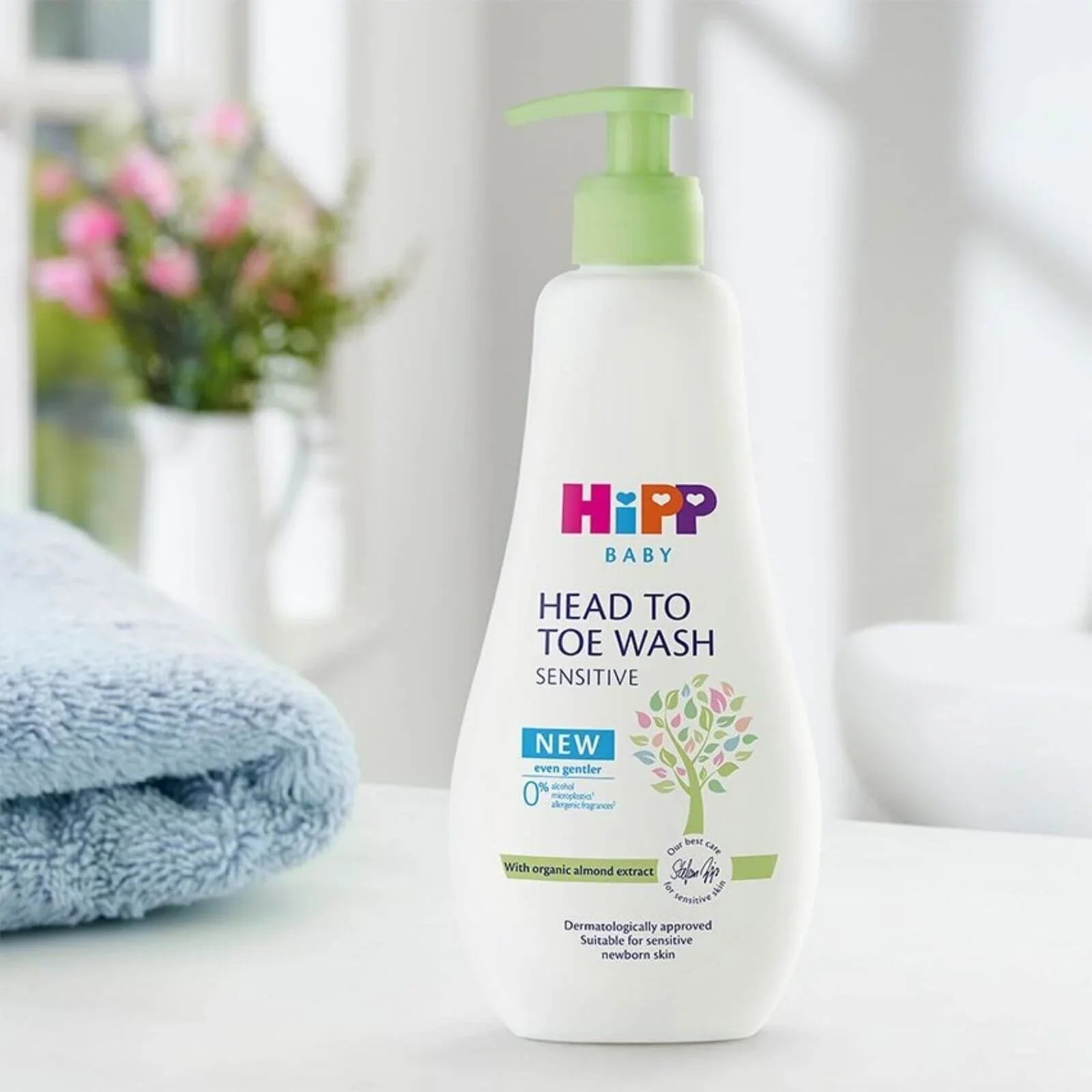 HiPP Head to Toe Baby Wash 400ml - mezetto ebebek ebebek