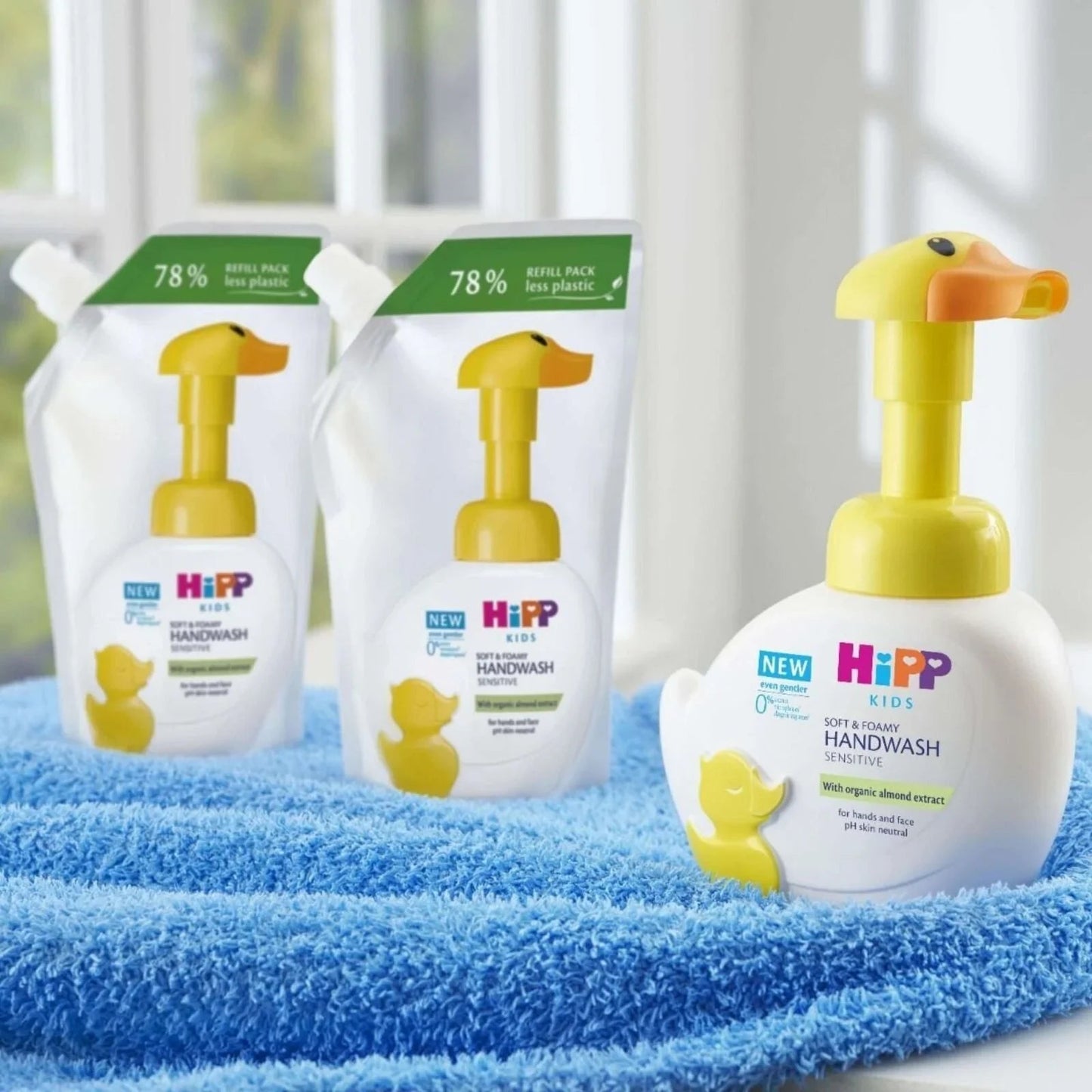 HiPP Kids Soft & Foamy Handwash Duck Refill 250ml - mezetto ebebek ebebek