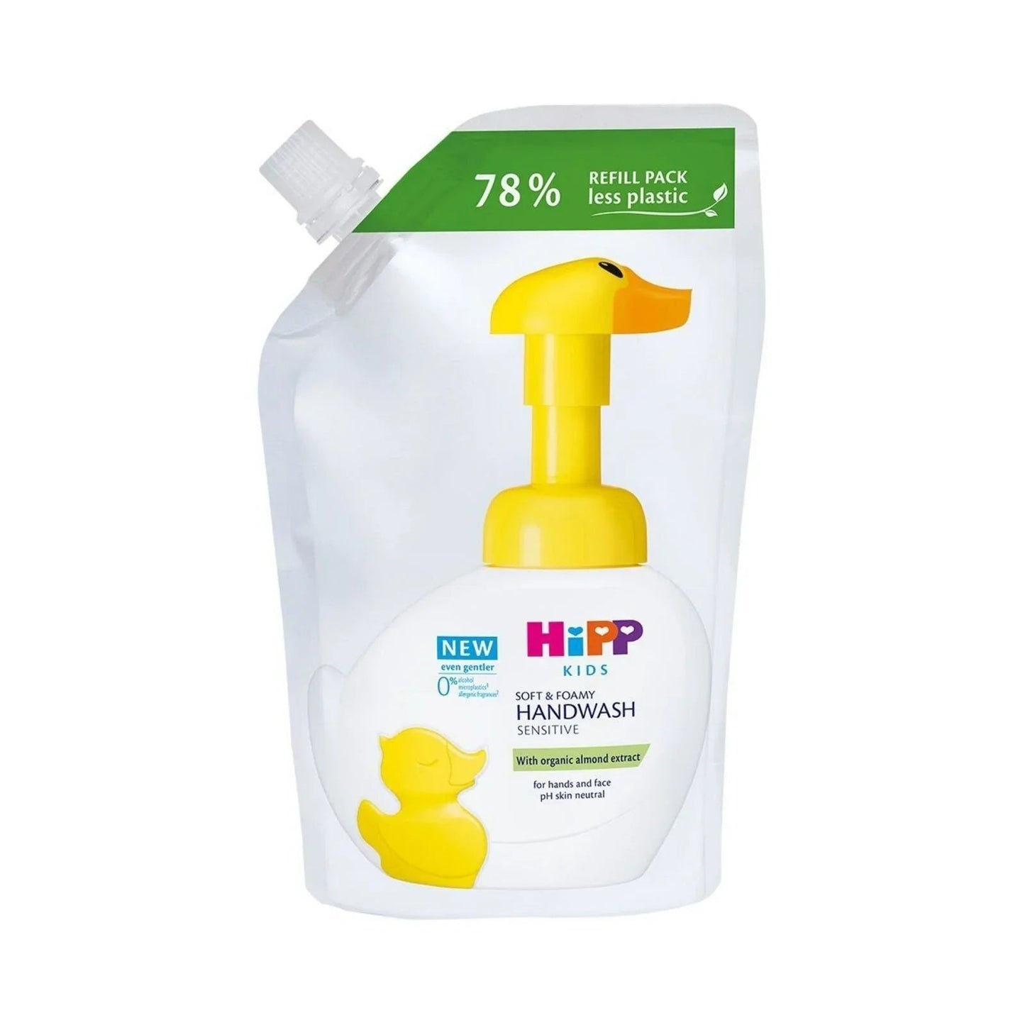 HiPP Kids Soft & Foamy Handwash Duck Refill 250ml - mezetto ebebek ebebek