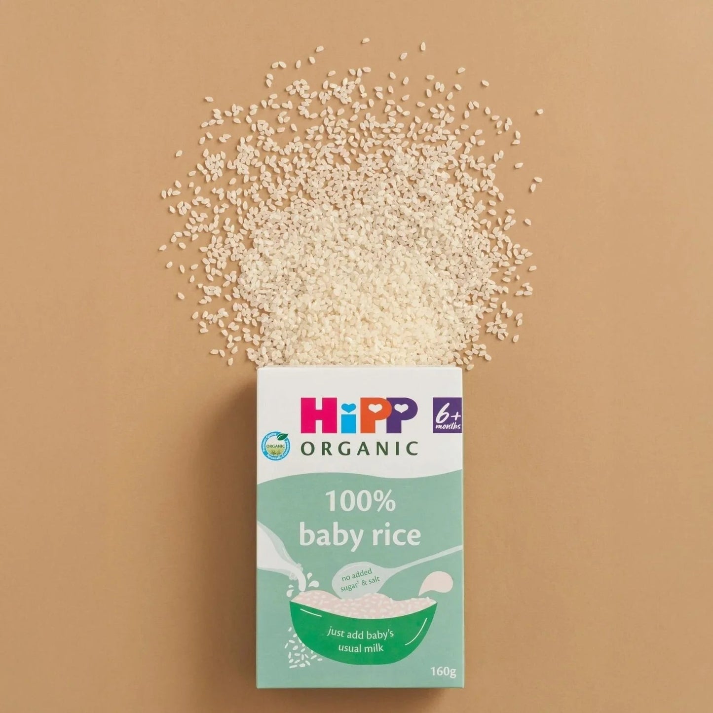 HiPP Organic 100% Baby Rice 6+ months 160g - mezetto ebebek ebebek