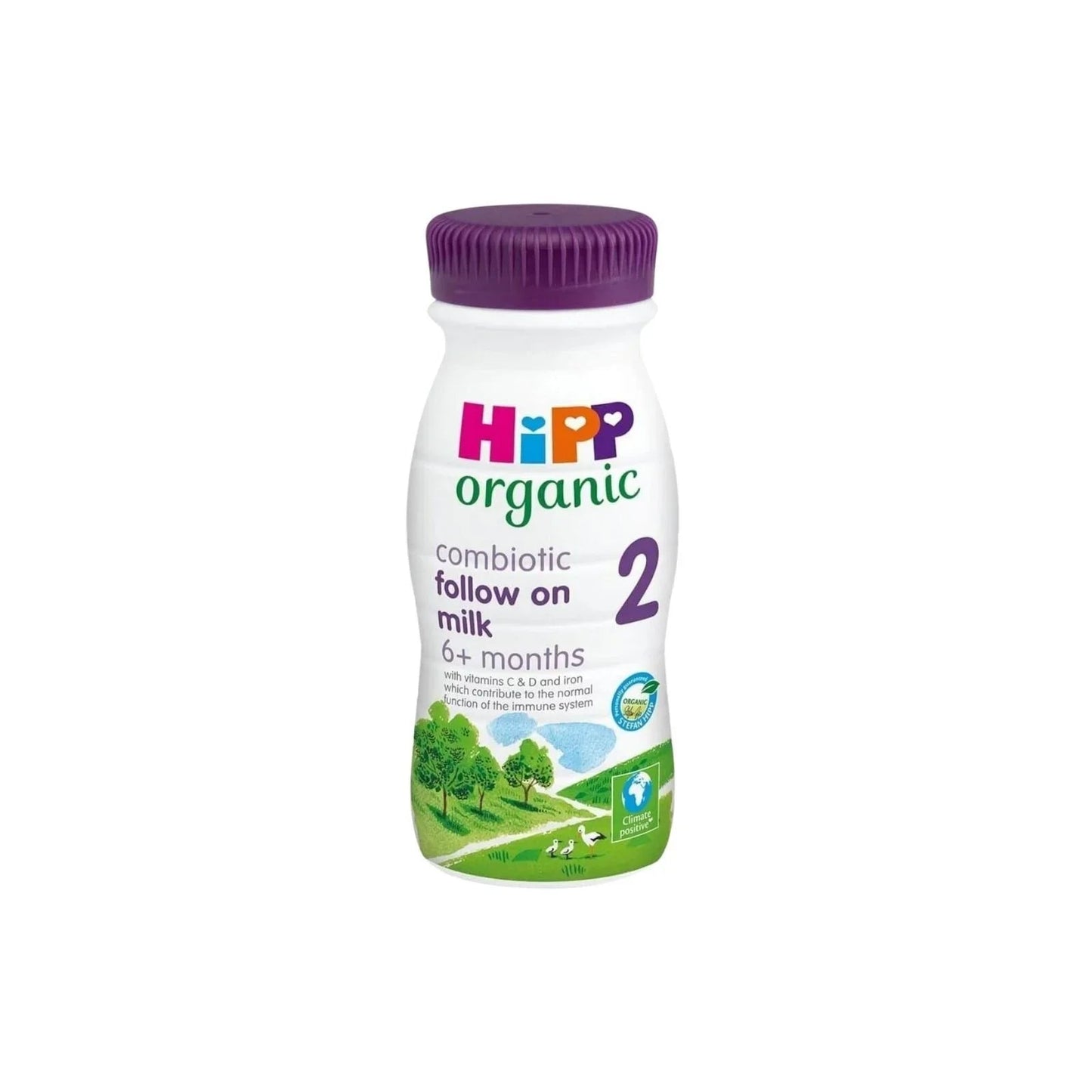 HiPP Organic 2 Follow On Ready to Feed Liquid Milk 6+ months 200ml - mezetto ebebek ebebek