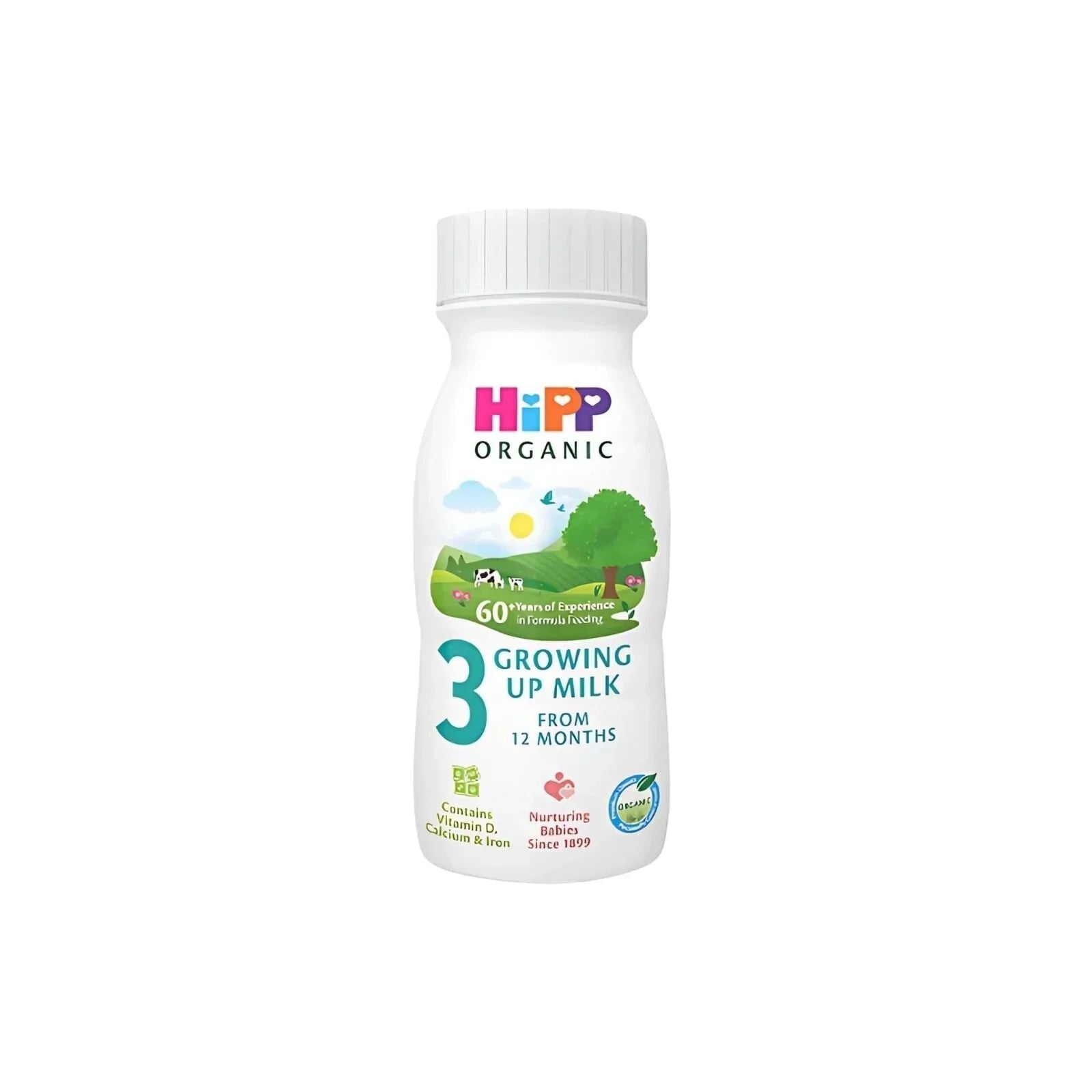 HiPP Organic 3 Growing Up Ready to Feed Liquid Milk 12+ months 200ml - mezetto ebebek ebebek