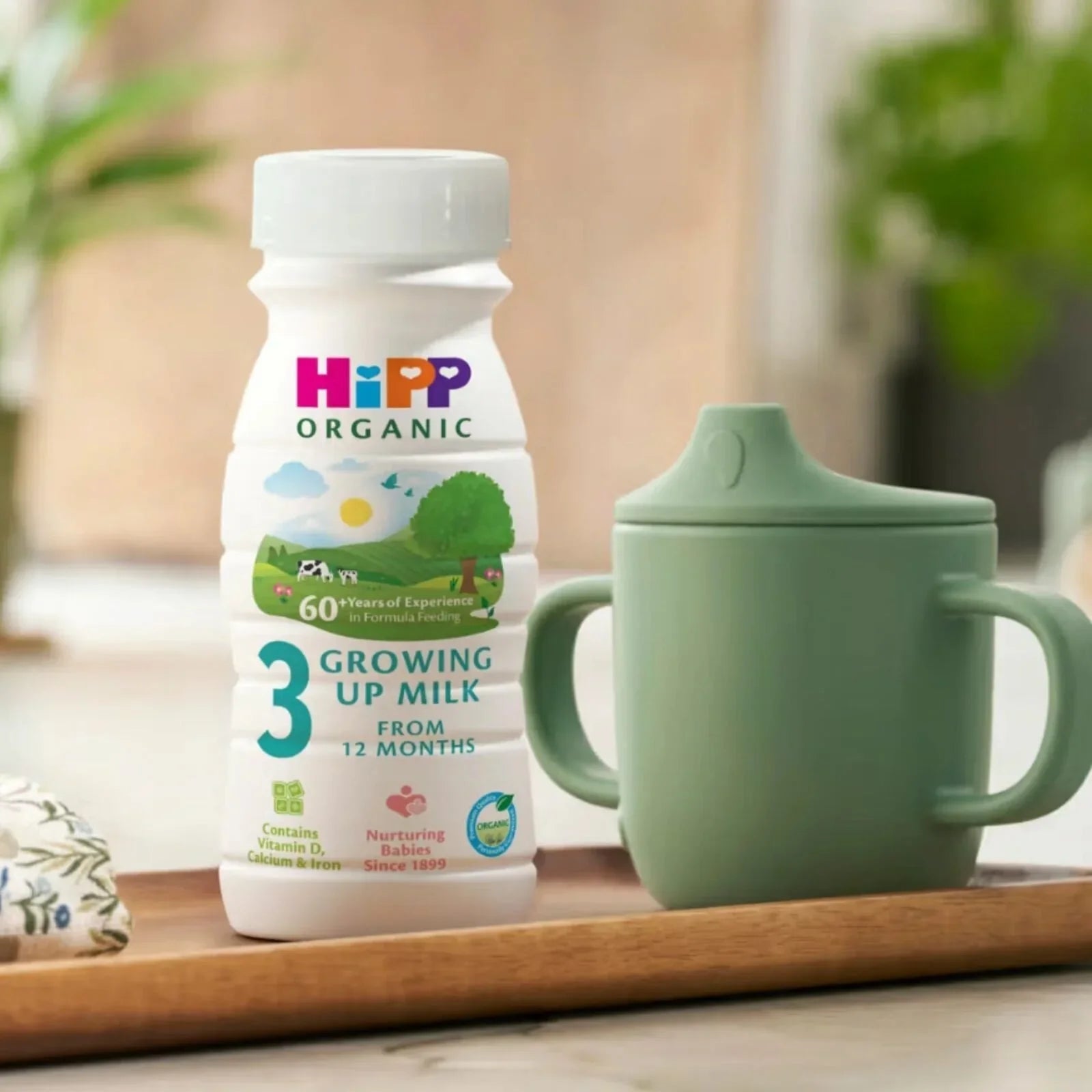 HiPP Organic 3 Growing Up Ready to Feed Liquid Milk 12+ months 200ml - mezetto ebebek ebebek