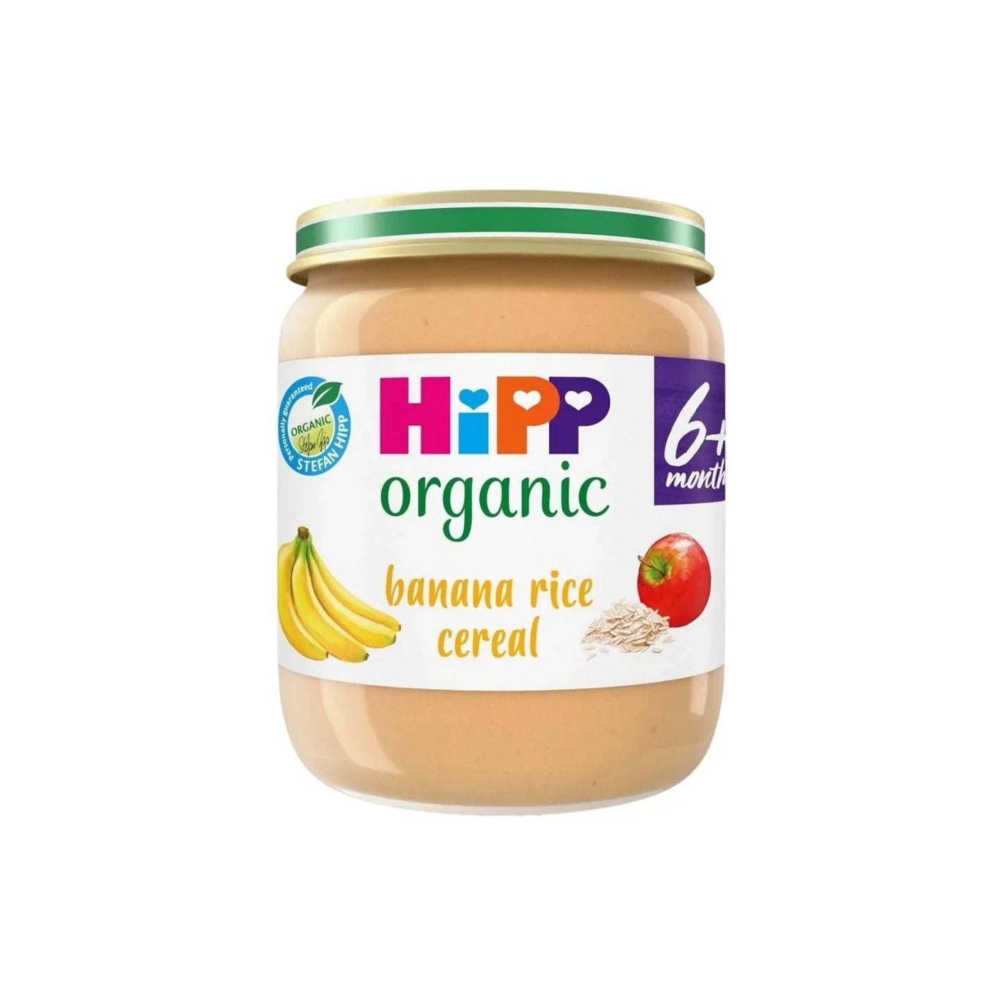 HiPP Organic Banana Rice Cereal Baby Food 6+ months 125g - mezetto ebebek ebebek