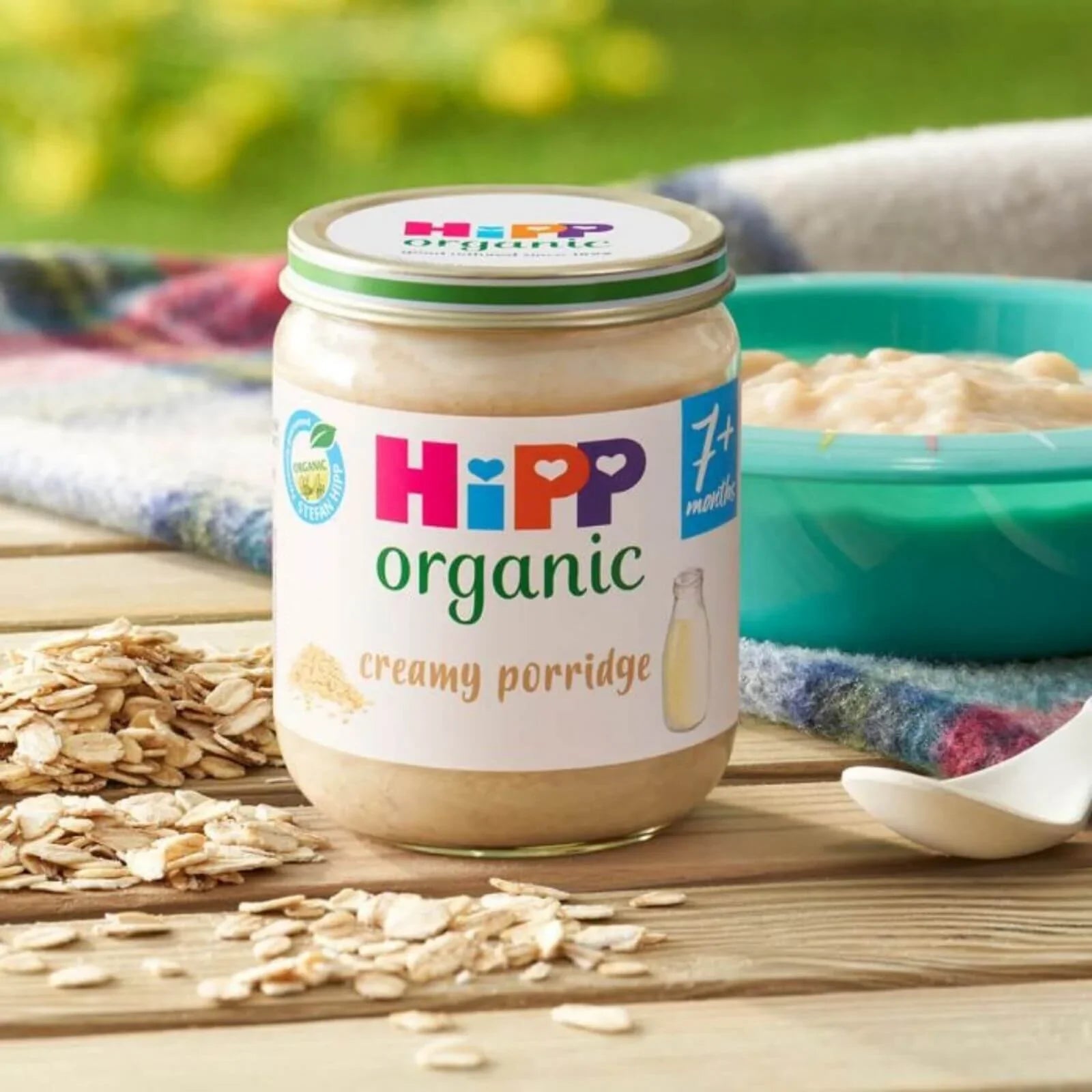 HiPP Organic Creamy Porridge Baby Food Jar 7+ months 160g - mezetto ebebek ebebek