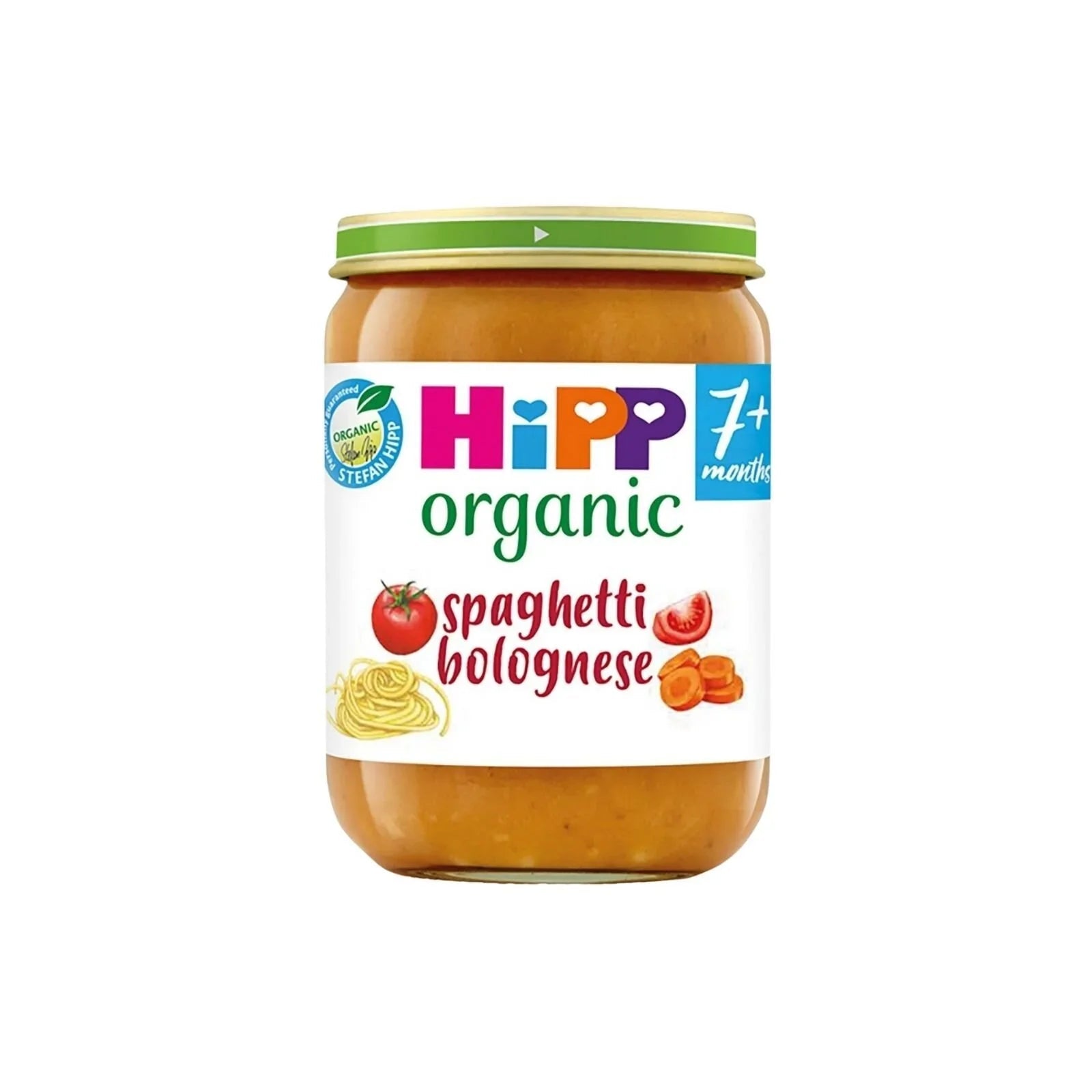 HiPP Organic Spaghetti Bolognese Baby Food Jar 7+ months 190g - mezetto ebebek ebebek