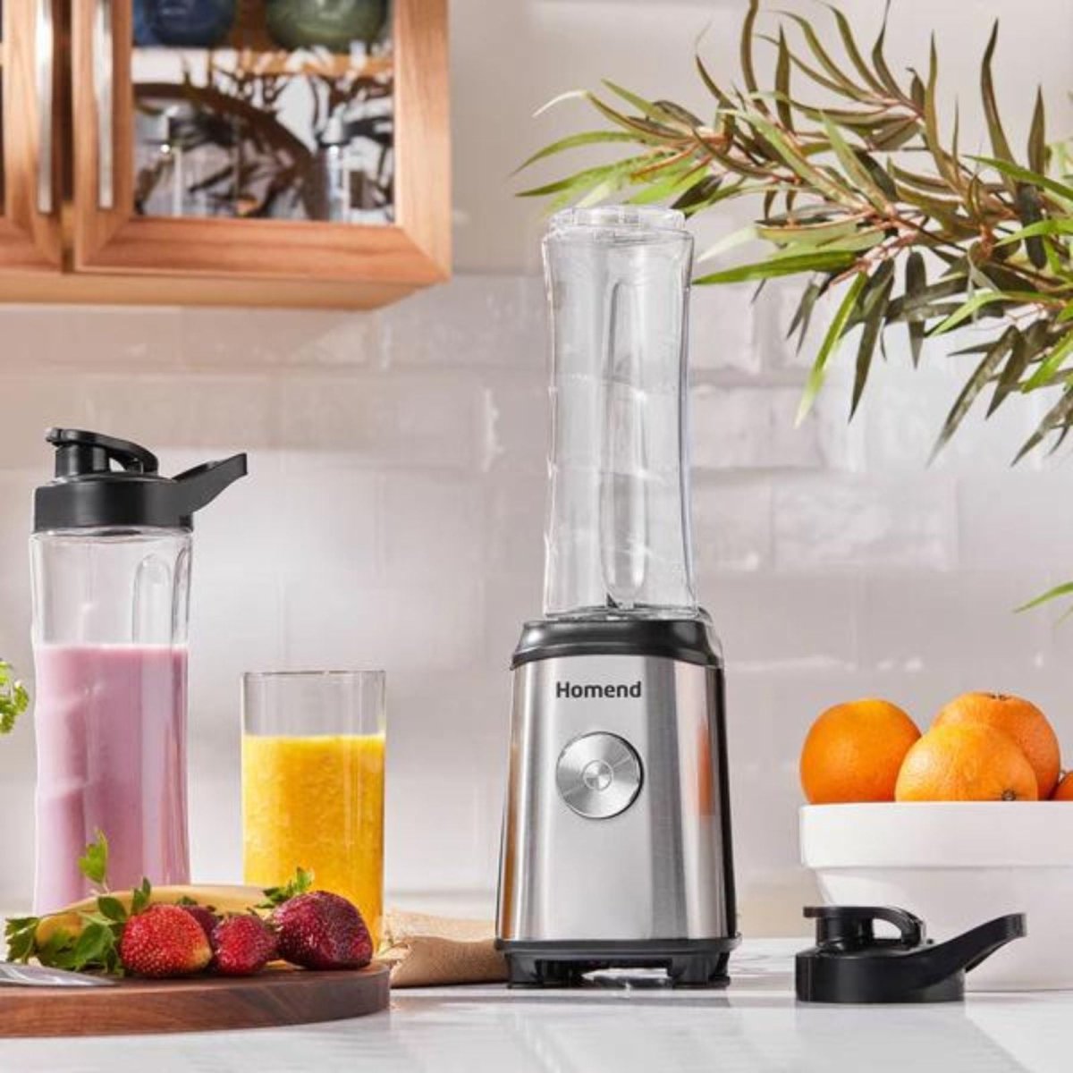 Homend Mixfresh 7010UK Stainless Steel Smoothie Blender - mezetto ebebek ebebek