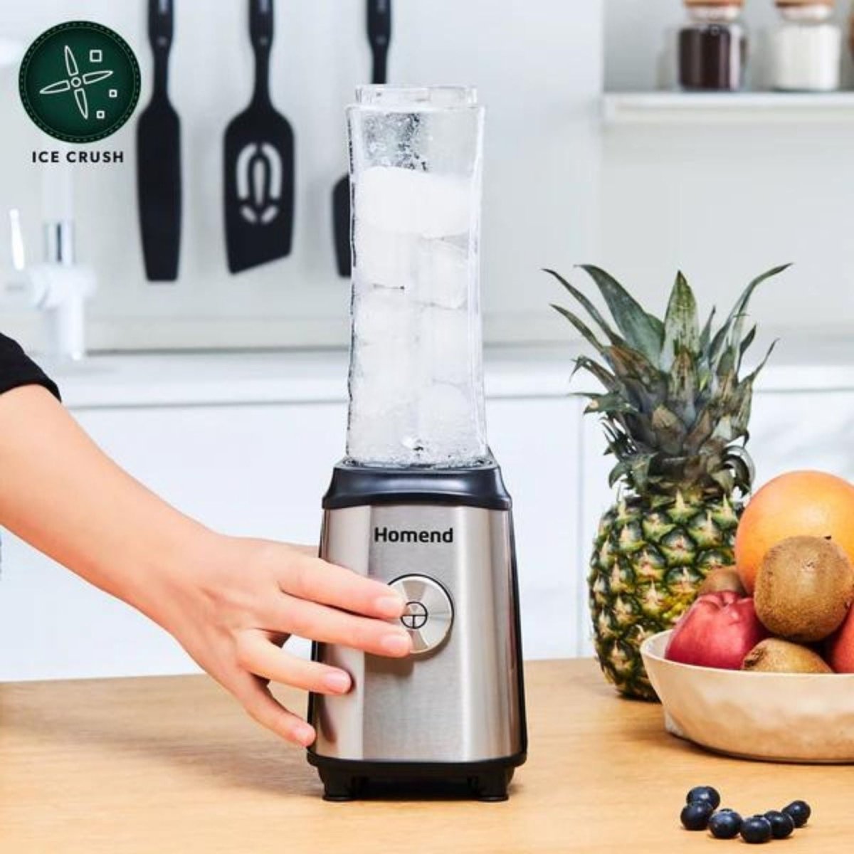 Homend Mixfresh 7010UK Stainless Steel Smoothie Blender - mezetto ebebek ebebek