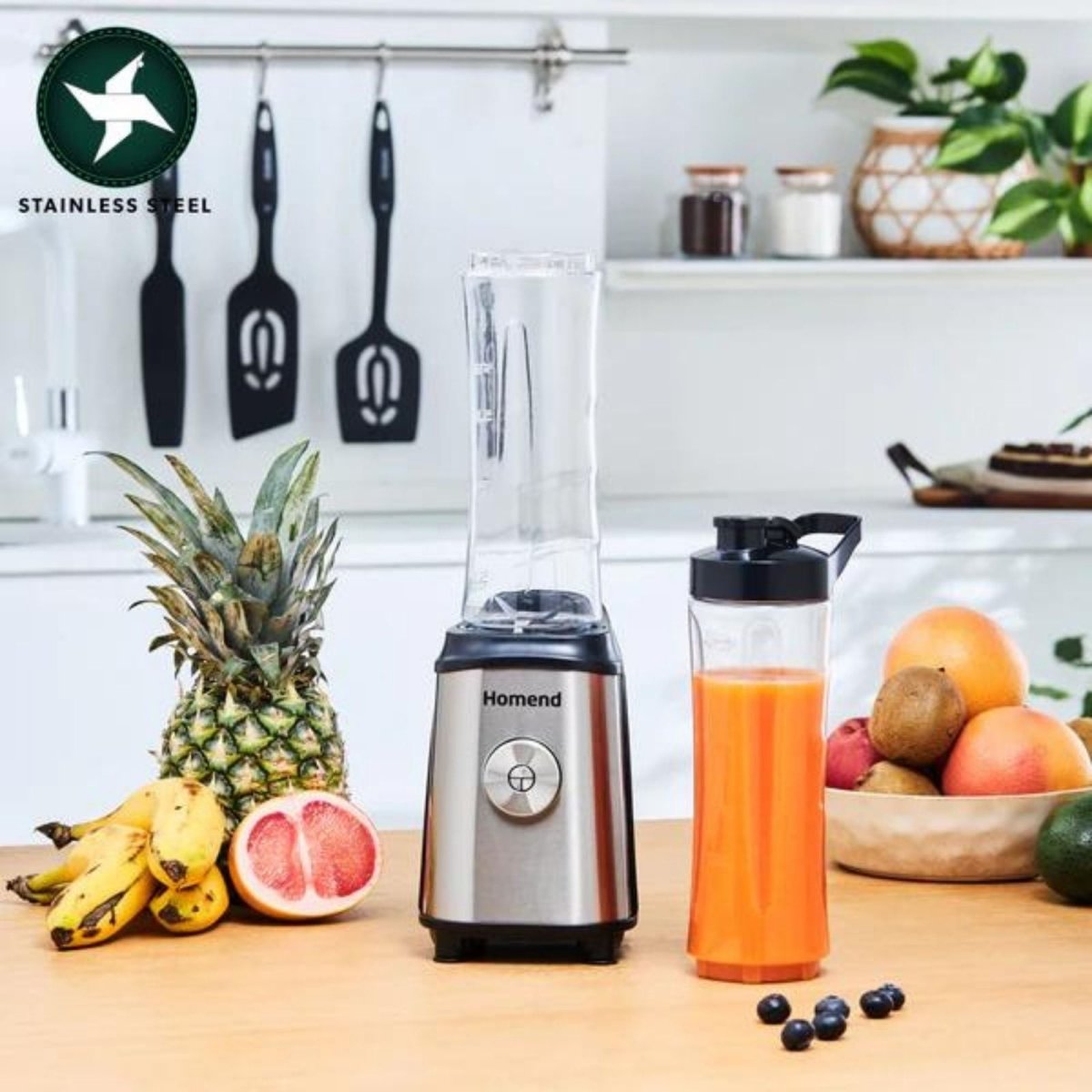 Homend Mixfresh 7010UK Stainless Steel Smoothie Blender - mezetto ebebek ebebek