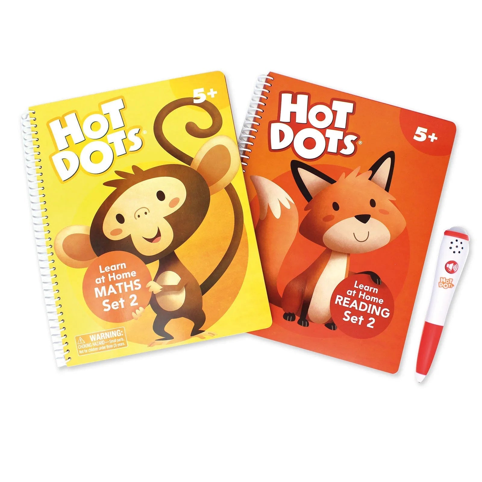 Hot Dots Learn at Home Reading & Maths Set 2 (5+ Years) - mezetto ebebek ebebek