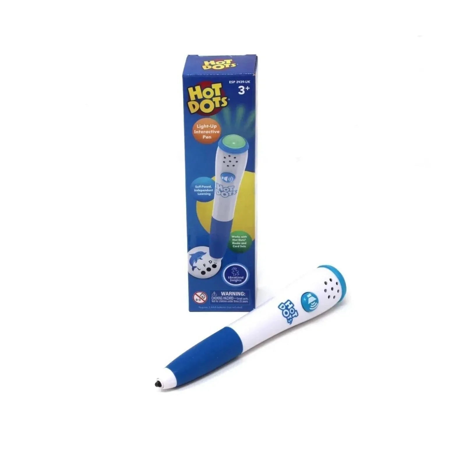 Hot Dots Light Up Interactive Pen 3+ years - mezetto ebebek ebebek