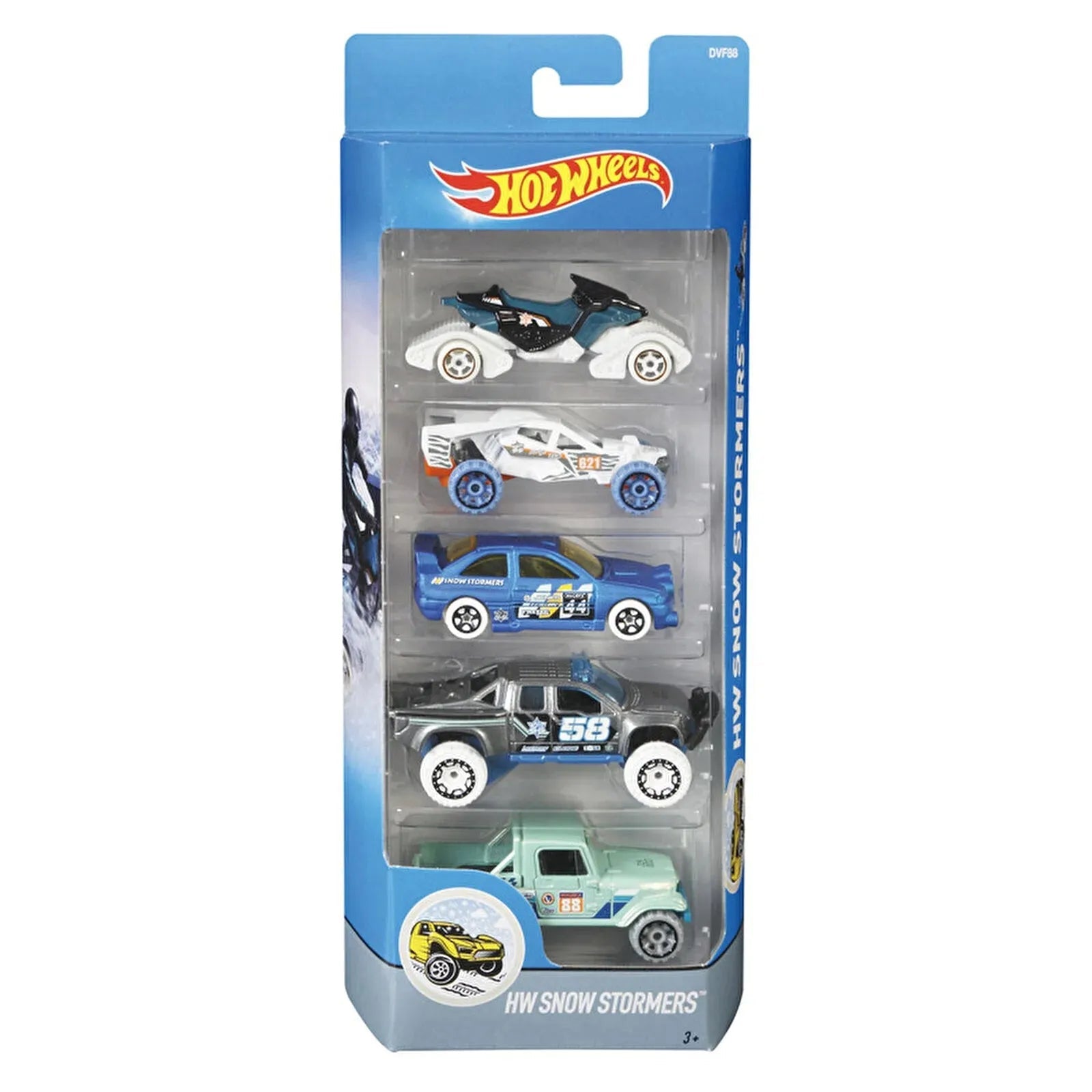 Hot Wheels 5 Car Giftpack - mezetto ebebek ebebek