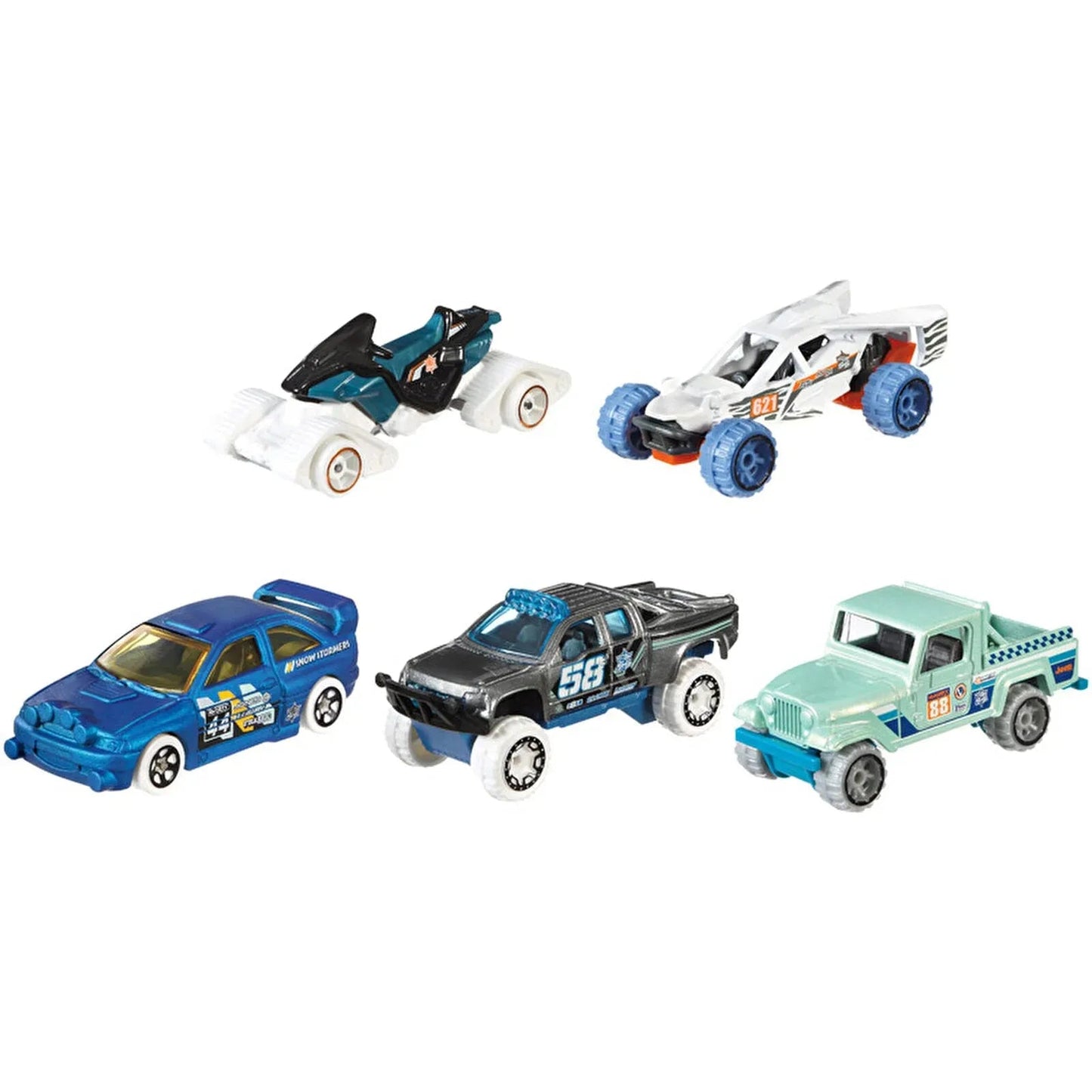 Hot Wheels 5 Car Giftpack - mezetto ebebek ebebek